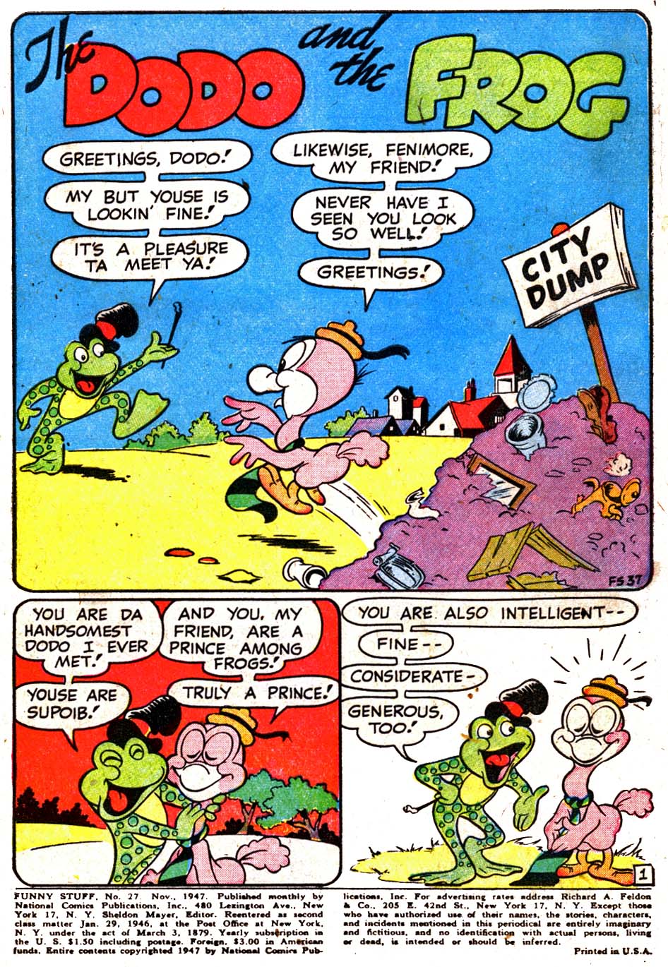 Read online Funny Stuff comic -  Issue #27 - 3