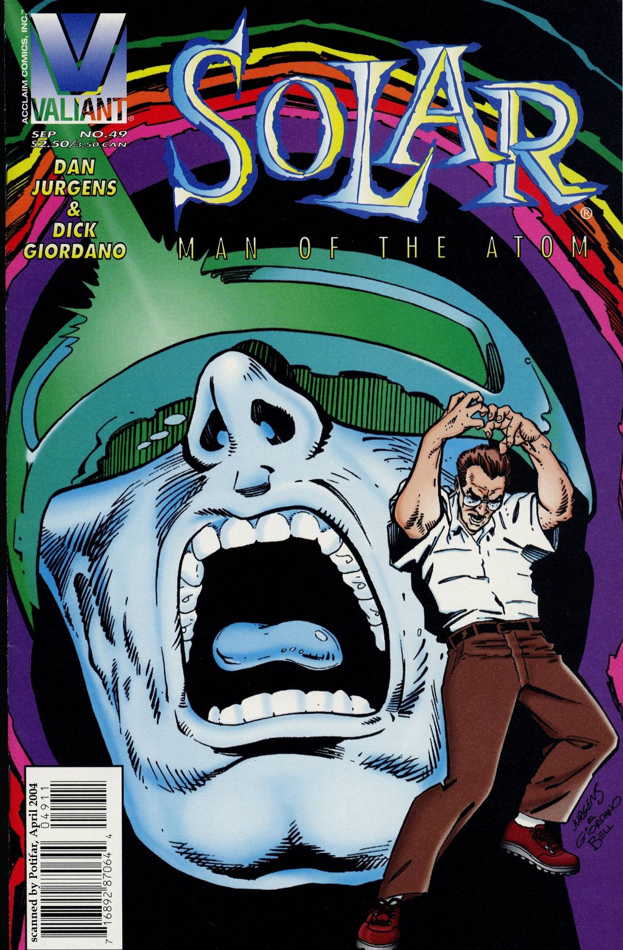 Read online Solar, Man of the Atom comic -  Issue #49 - 1