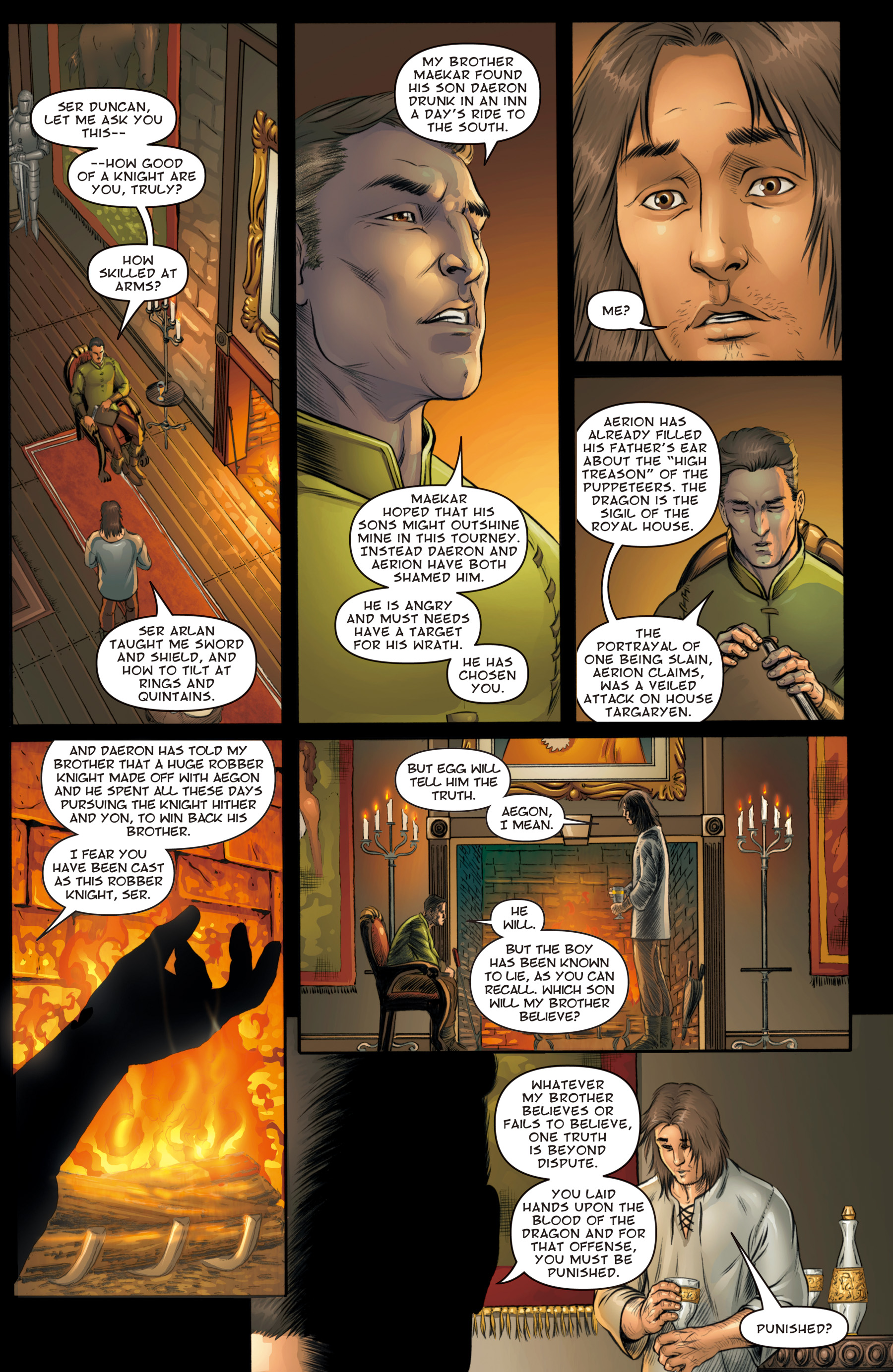 Read online The Hedge Knight: The Graphic Novel comic -  Issue # Full - 98