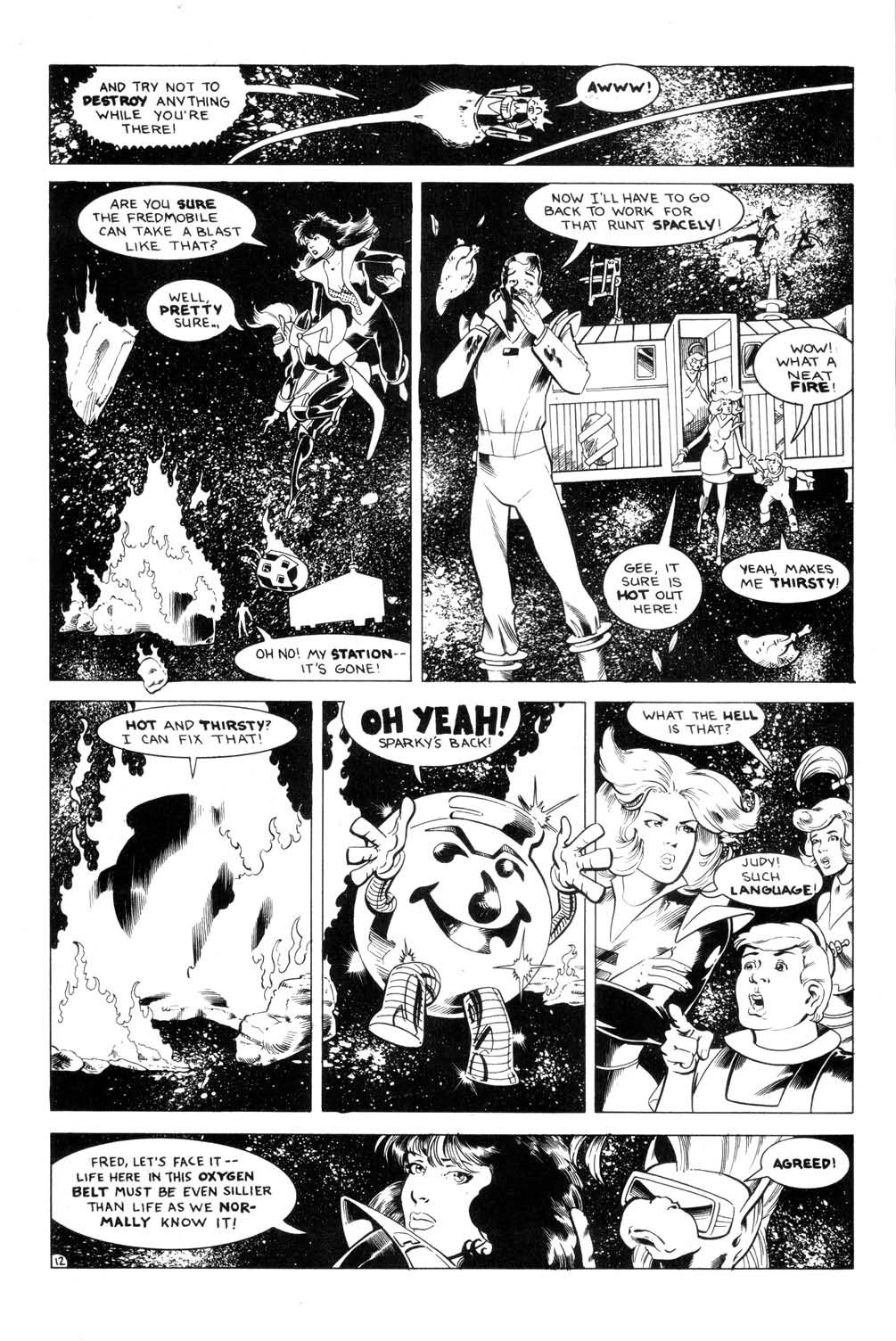 Read online Aristocratic Xtraterrestrial Time-Traveling Thieves comic -  Issue #7 - 14