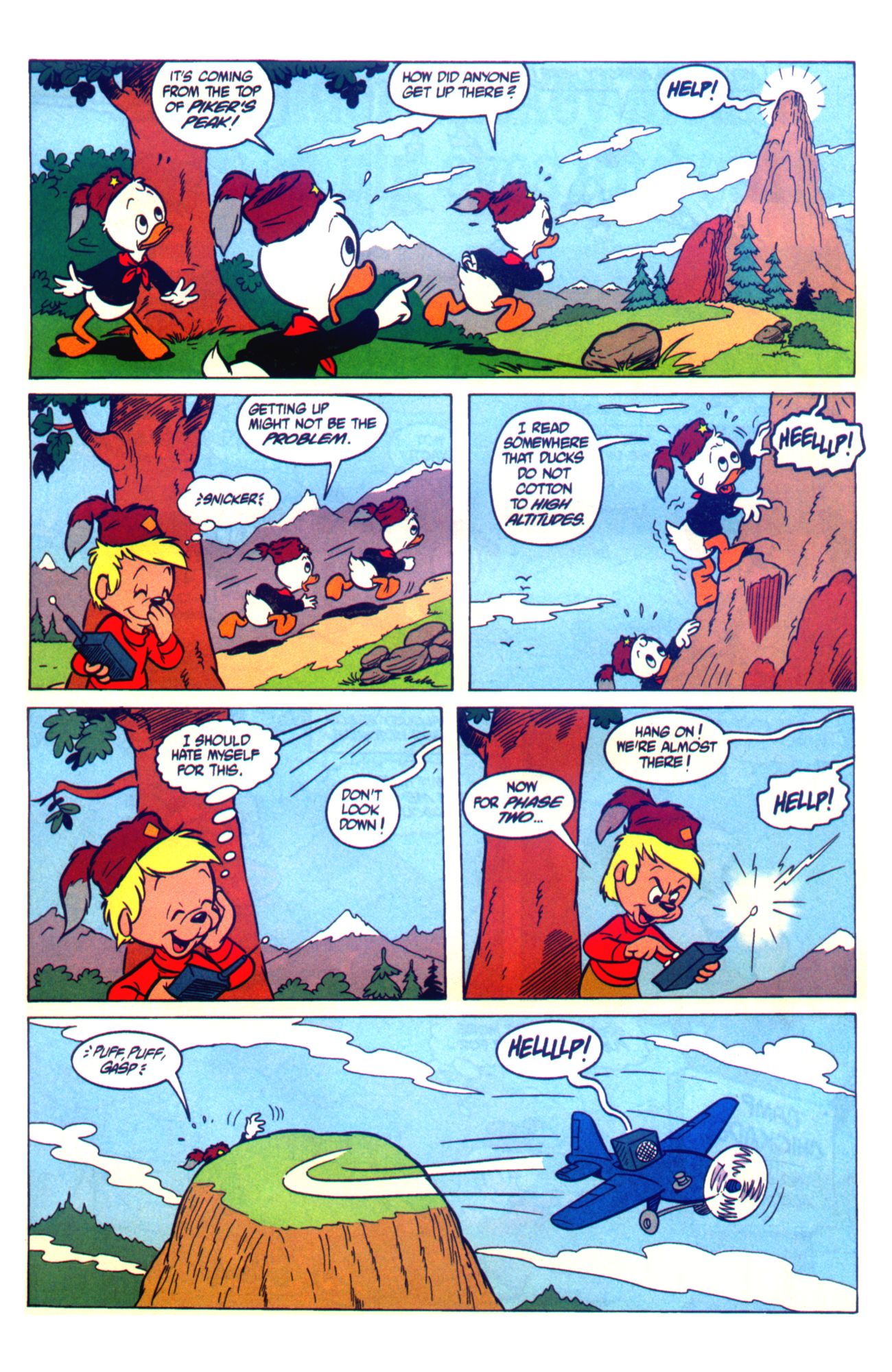 Read online Walt Disney's Junior Woodchucks Limited Series comic -  Issue #3 - 5
