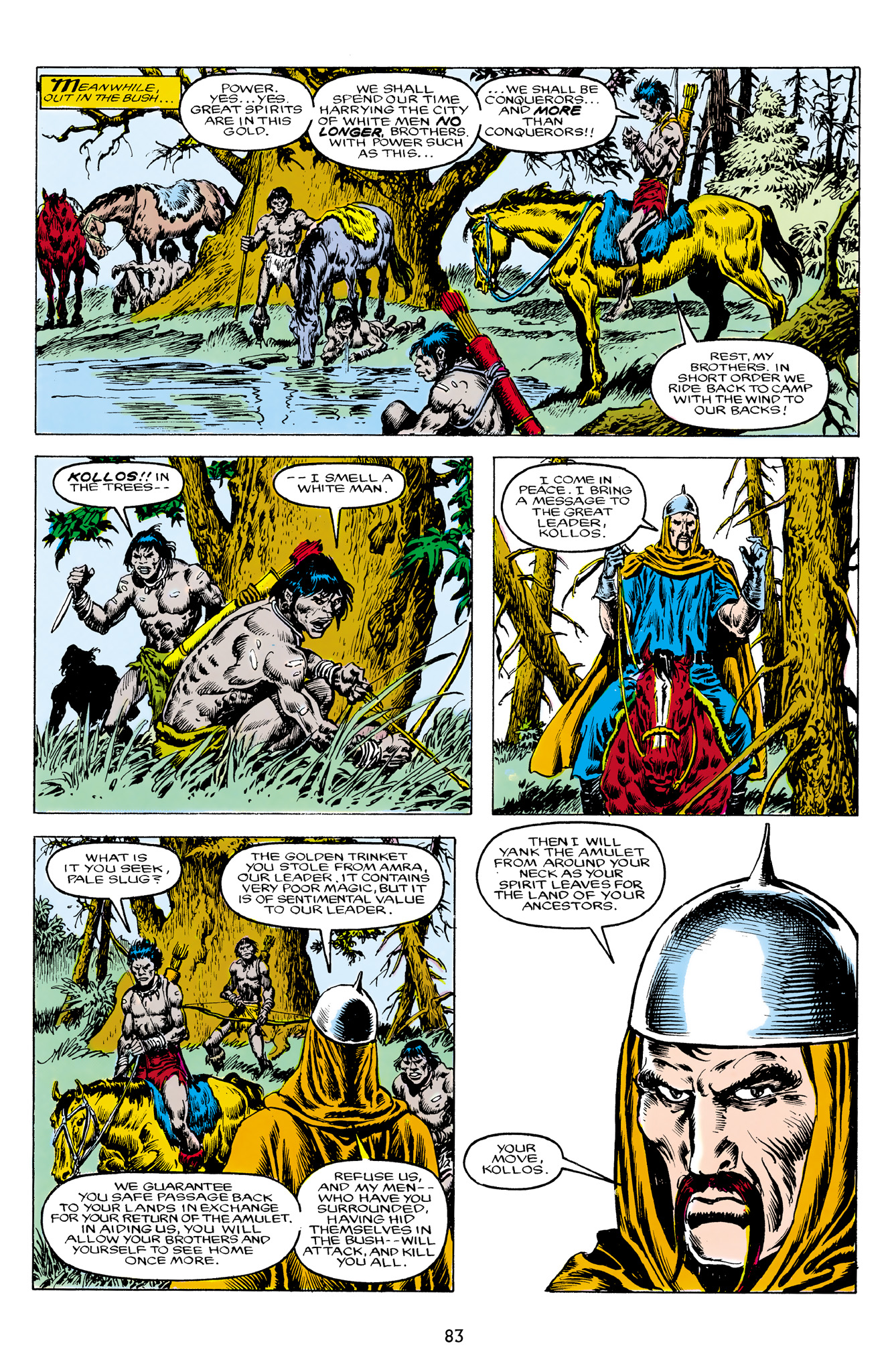 Read online The Chronicles of Conan comic -  Issue # TPB 24 (Part 1) - 84
