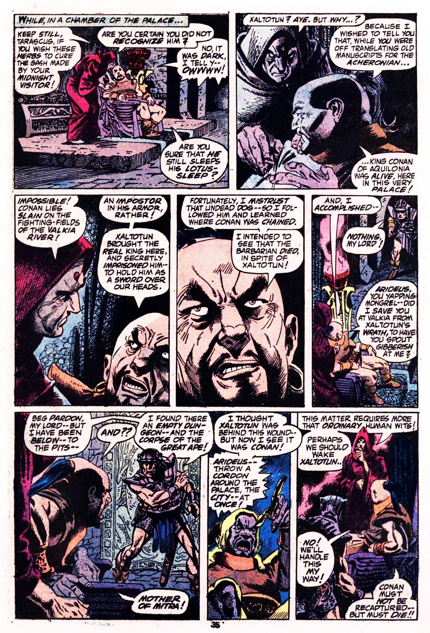 Read online Giant-Size Conan comic -  Issue #2 - 37