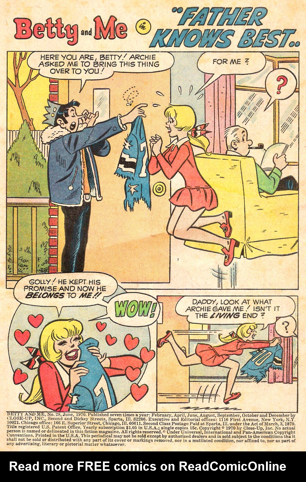 Read online Betty and Me comic -  Issue #28 - 3