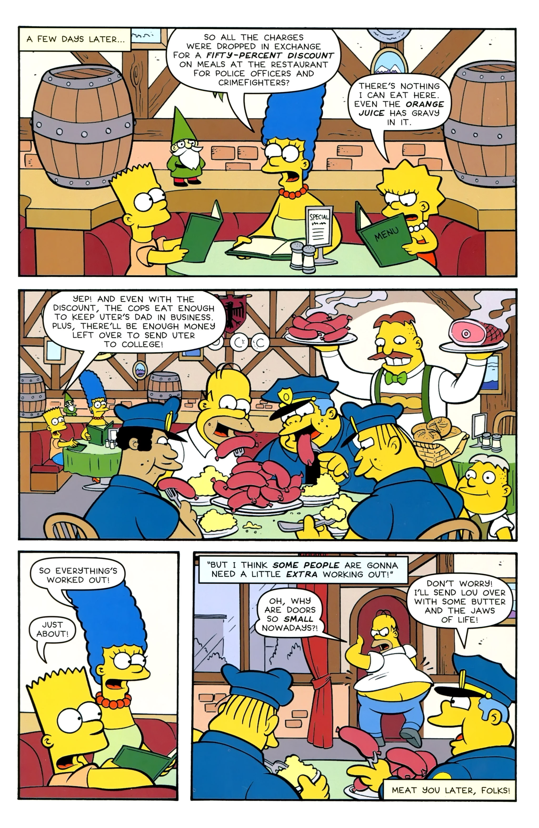 Read online Free Comic Book Day 2016 comic -  Issue # Bongo Comics Free-For-All! - 15