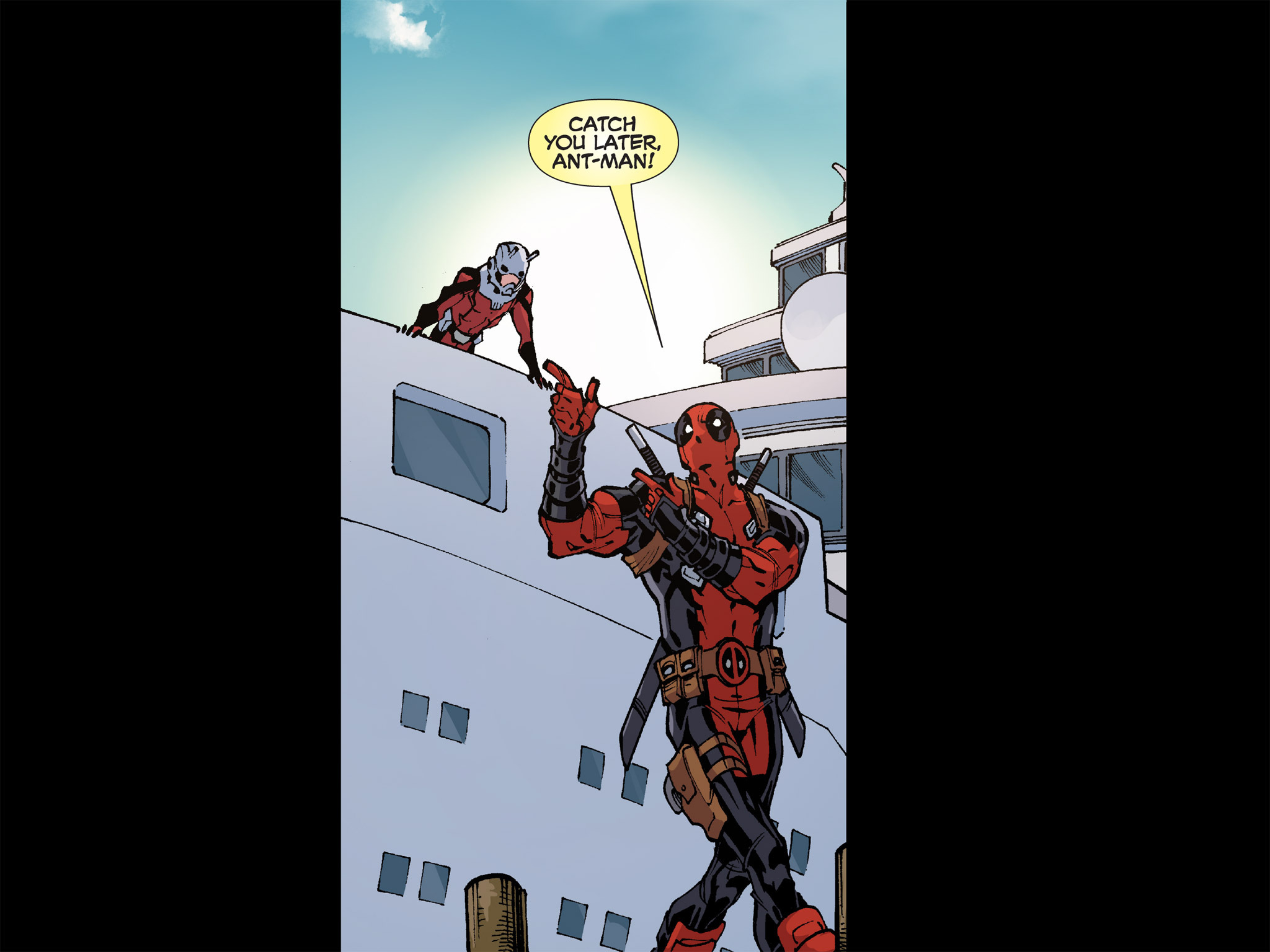 Read online Deadpool: Too Soon? Infinite Comic comic -  Issue #4 - 44