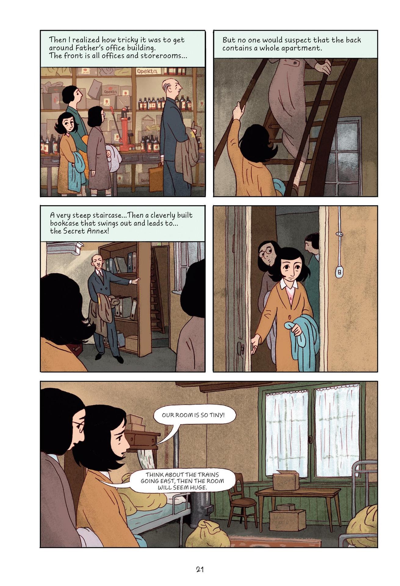 Read online Anne Frank’s Diary: The Graphic Adaptation comic -  Issue # TPB - 25