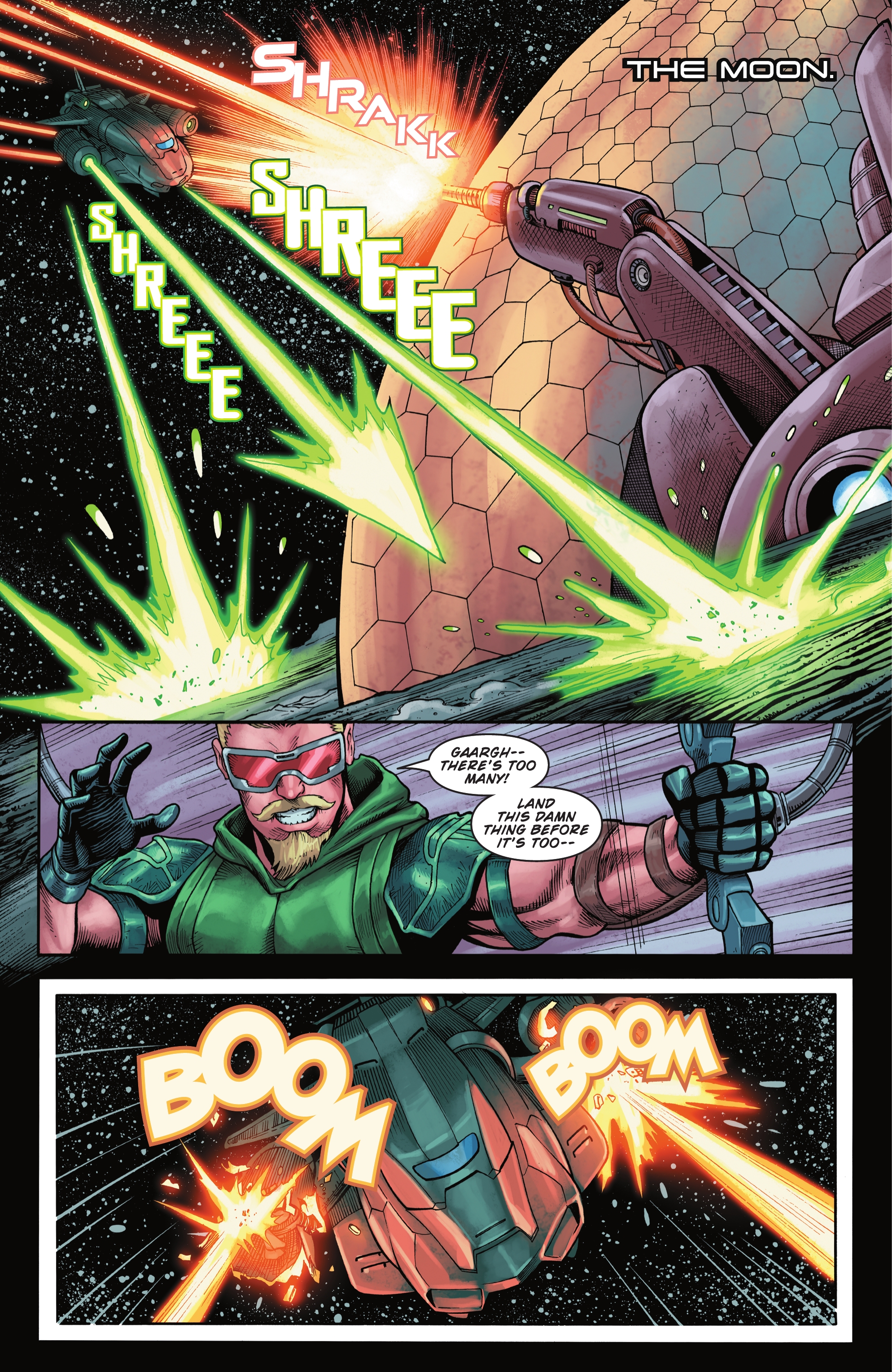 Read online Aquaman/Green Arrow - Deep Target comic -  Issue #7 - 16
