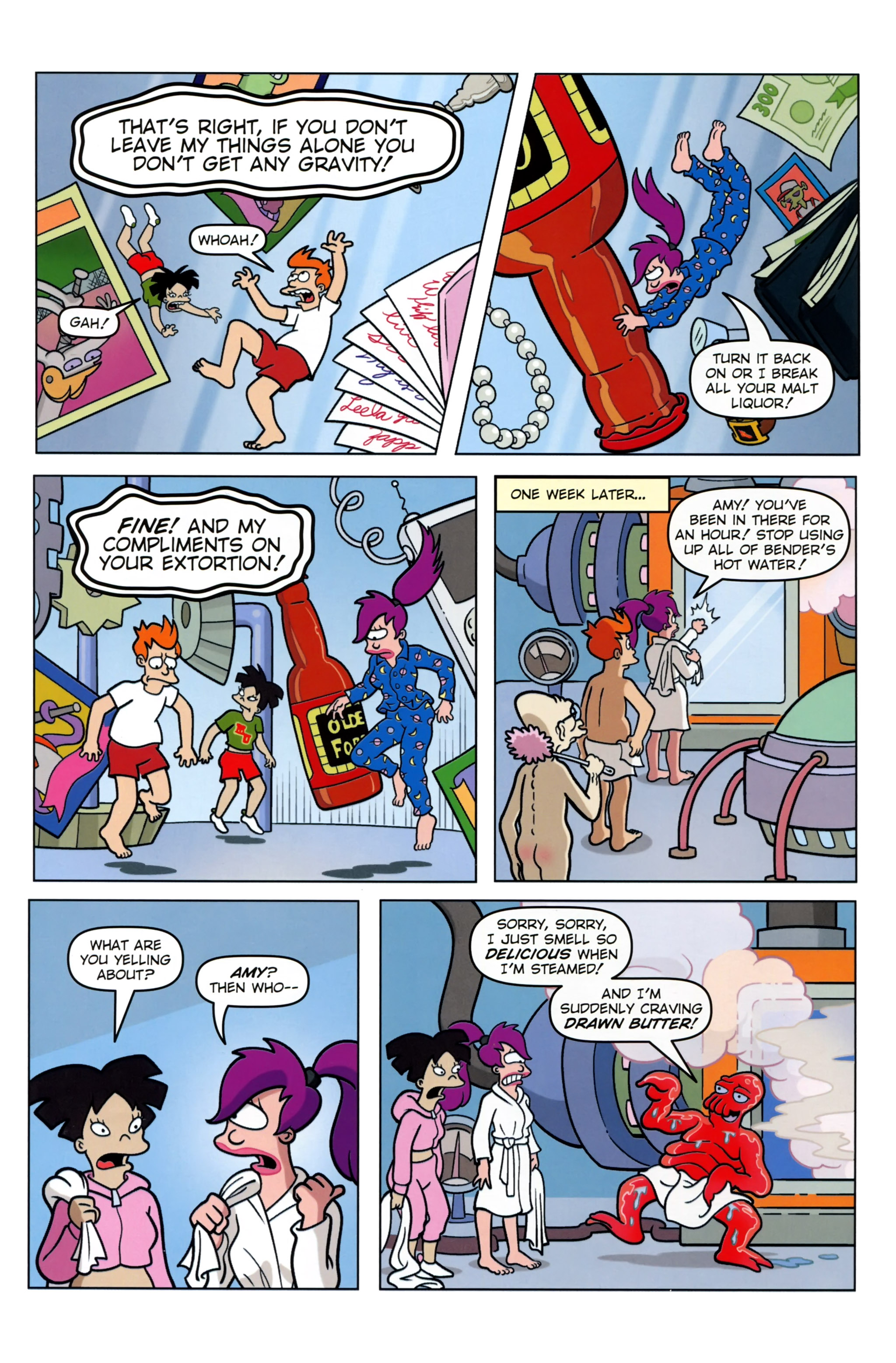 Read online Futurama Comics comic -  Issue #75 - 9