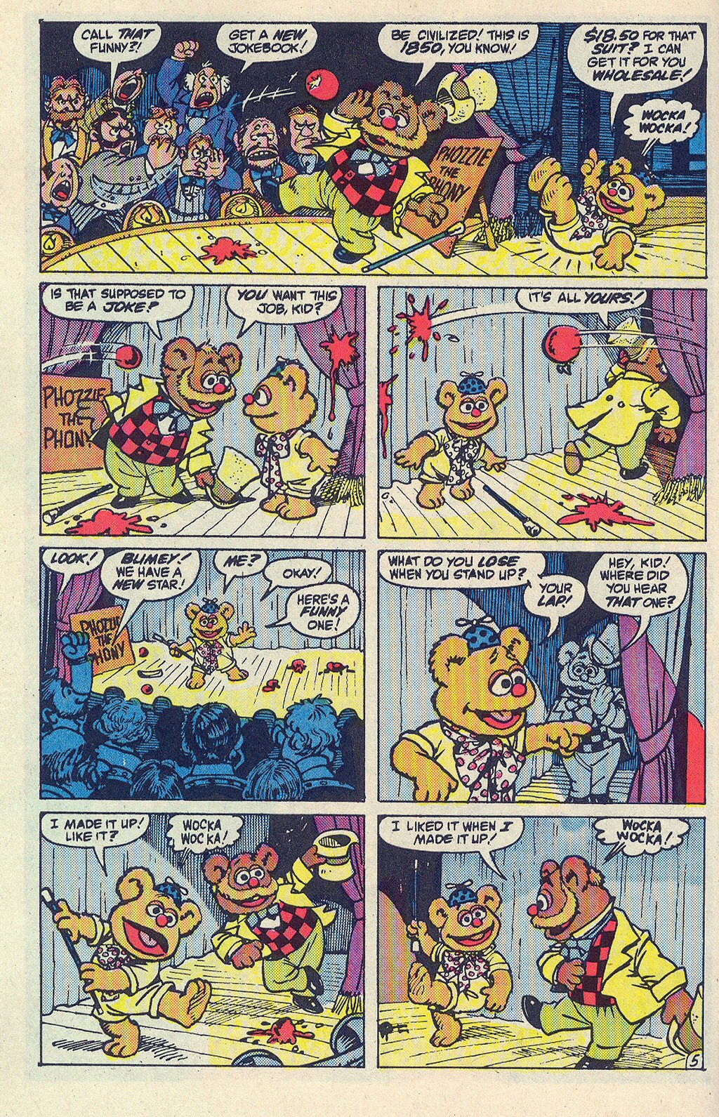 Read online Muppet Babies comic -  Issue #7 - 8