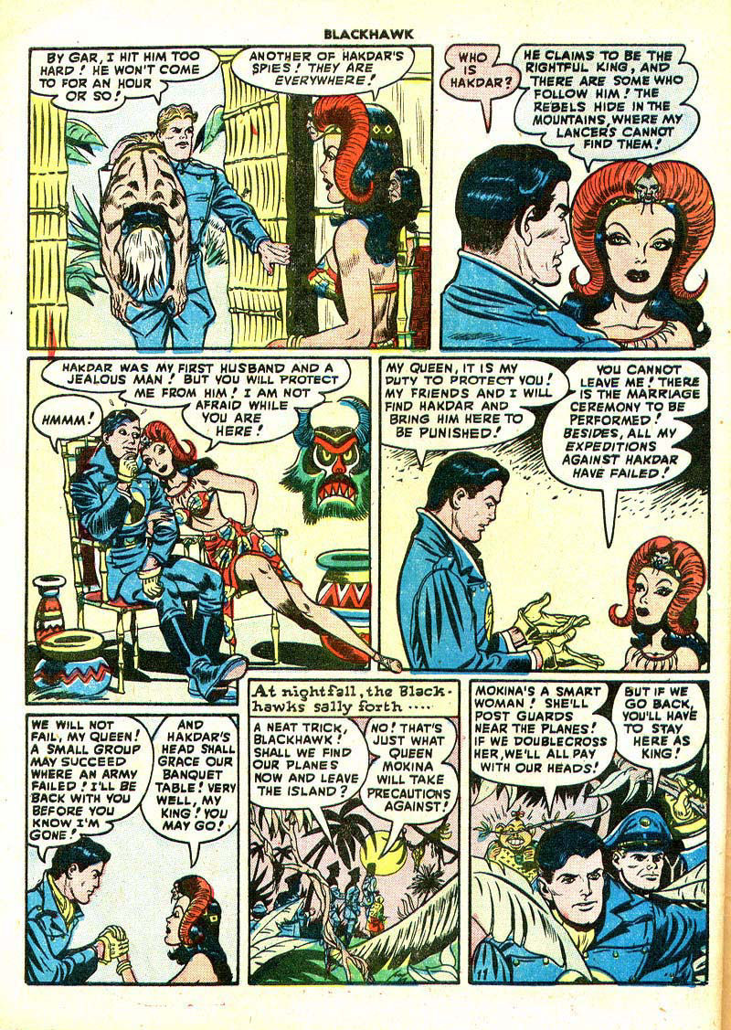 Read online Blackhawk (1957) comic -  Issue #17 - 46