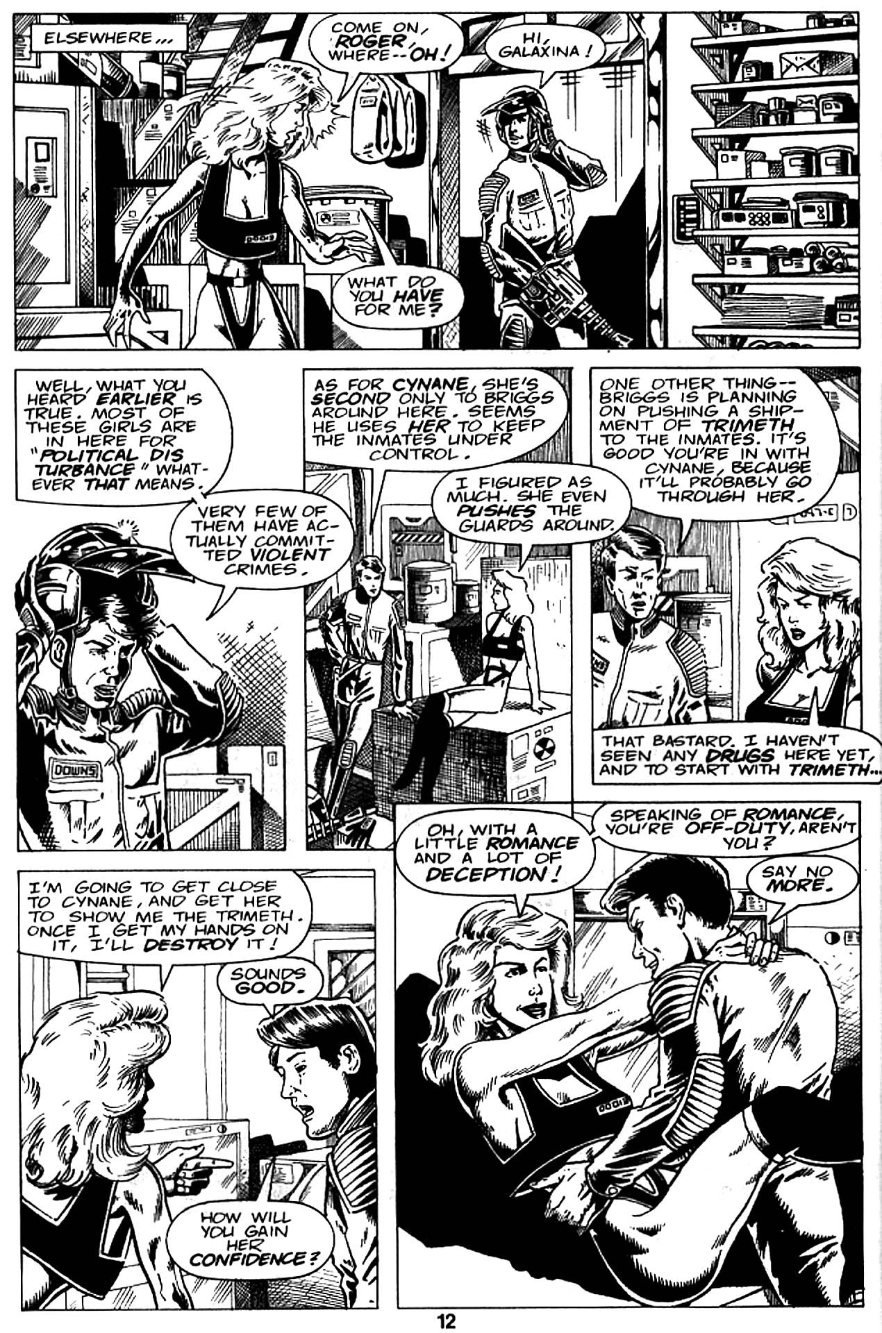 Read online Galaxina comic -  Issue #2 - 15