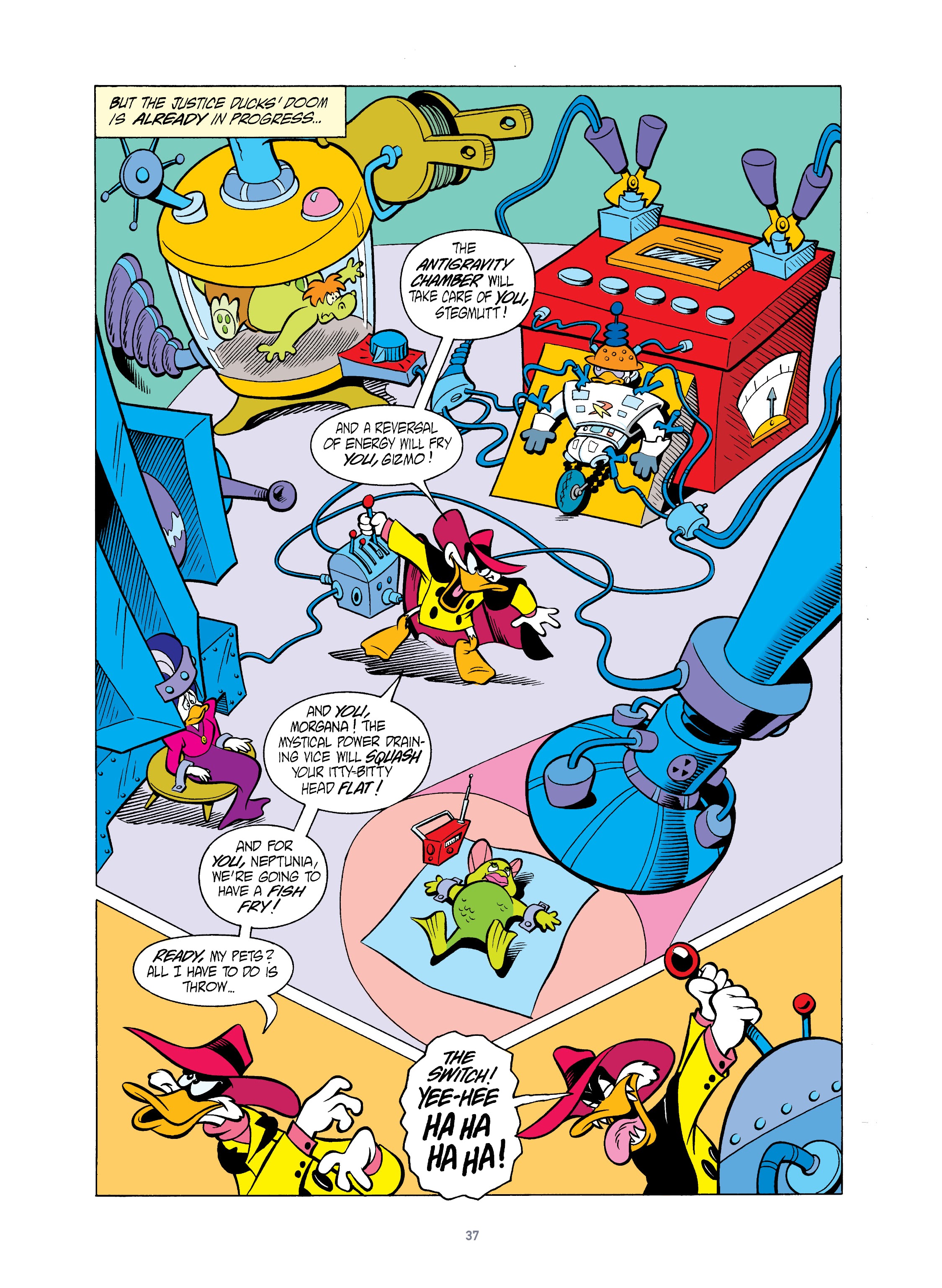 Read online Darkwing Duck: Just Us Justice Ducks comic -  Issue # TPB (Part 1) - 42