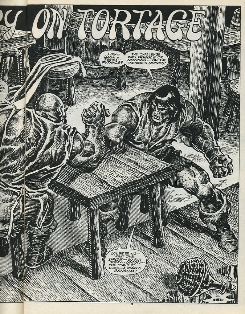 Read online The Savage Sword Of Conan comic -  Issue #199 - 5