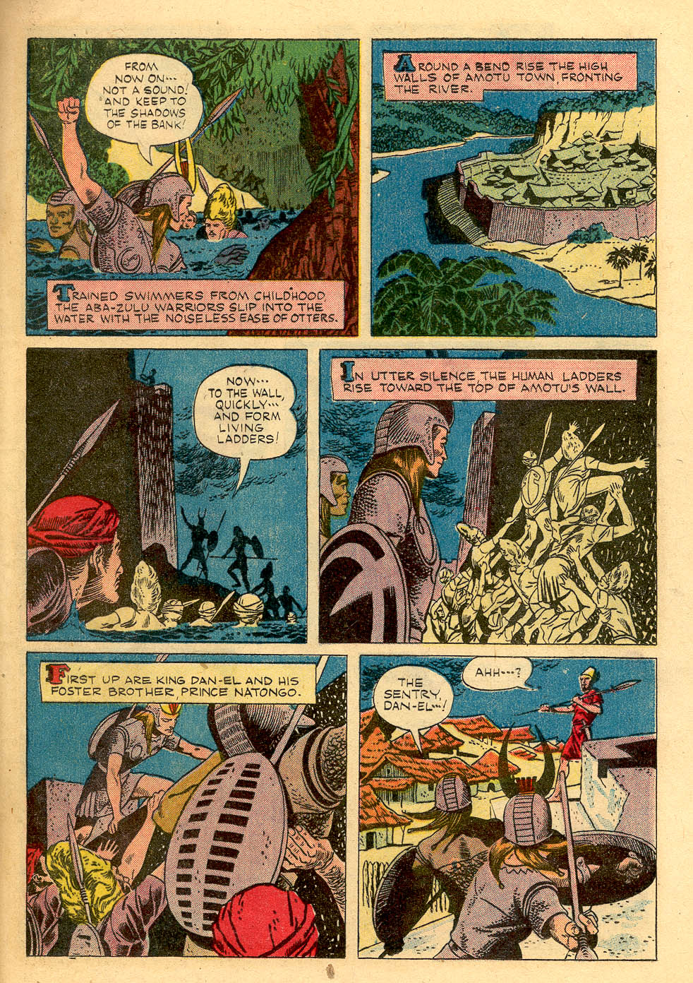 Read online Tarzan (1948) comic -  Issue #47 - 45
