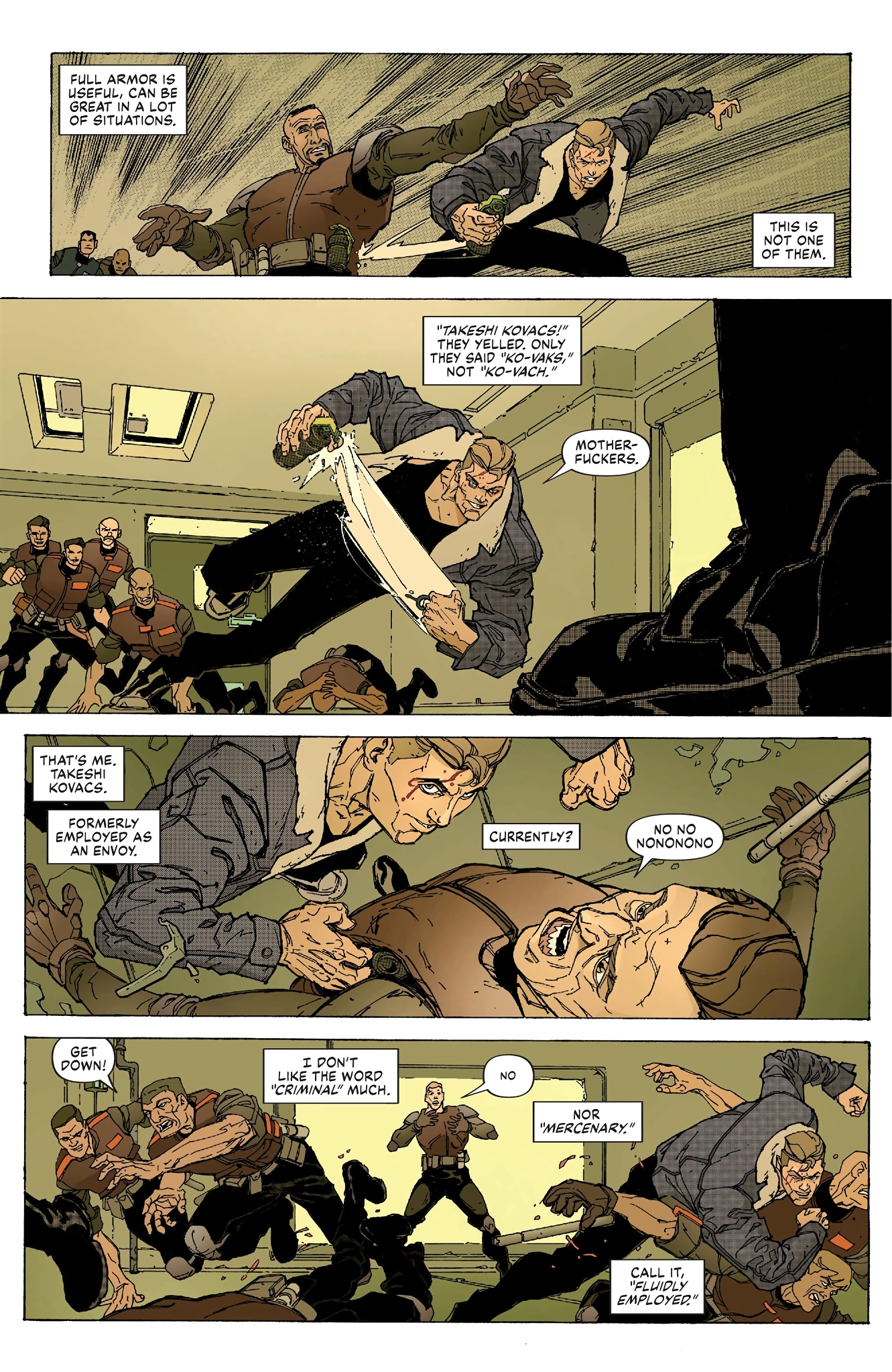 Read online Altered Carbon: One Life One Death comic -  Issue # TPB - 9