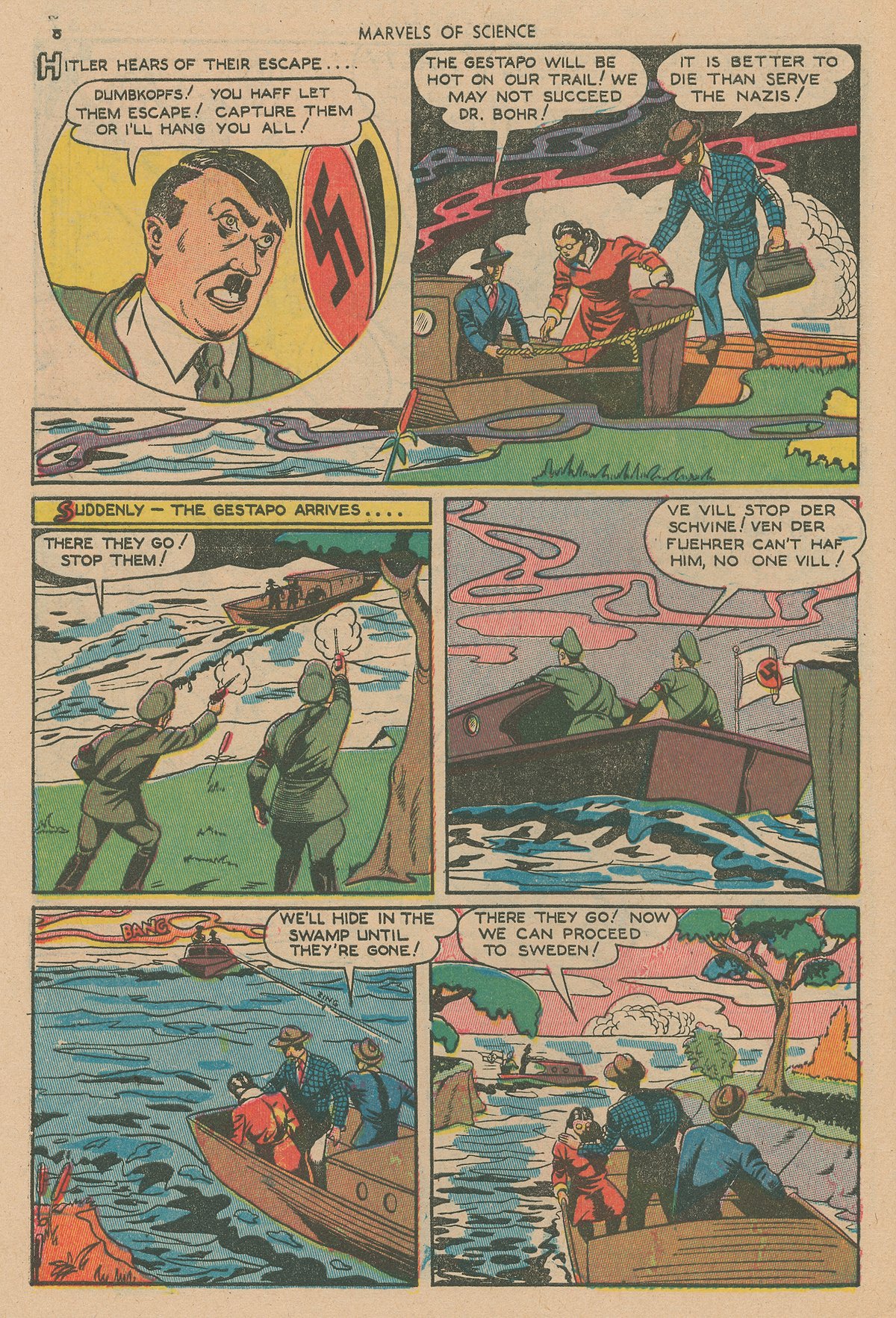 Read online Marvels Of Science comic -  Issue #1 - 10