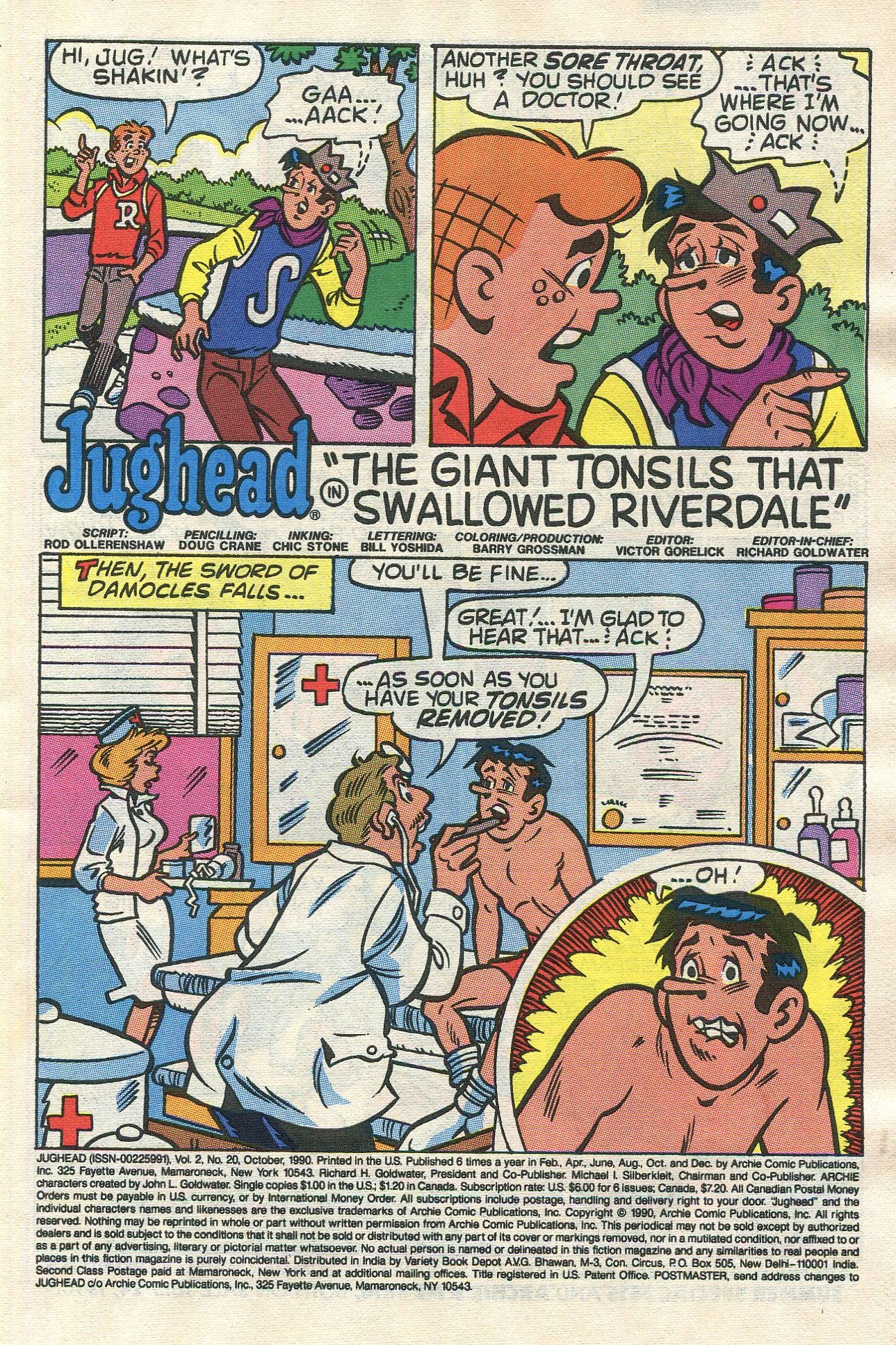Read online Jughead (1987) comic -  Issue #20 - 3