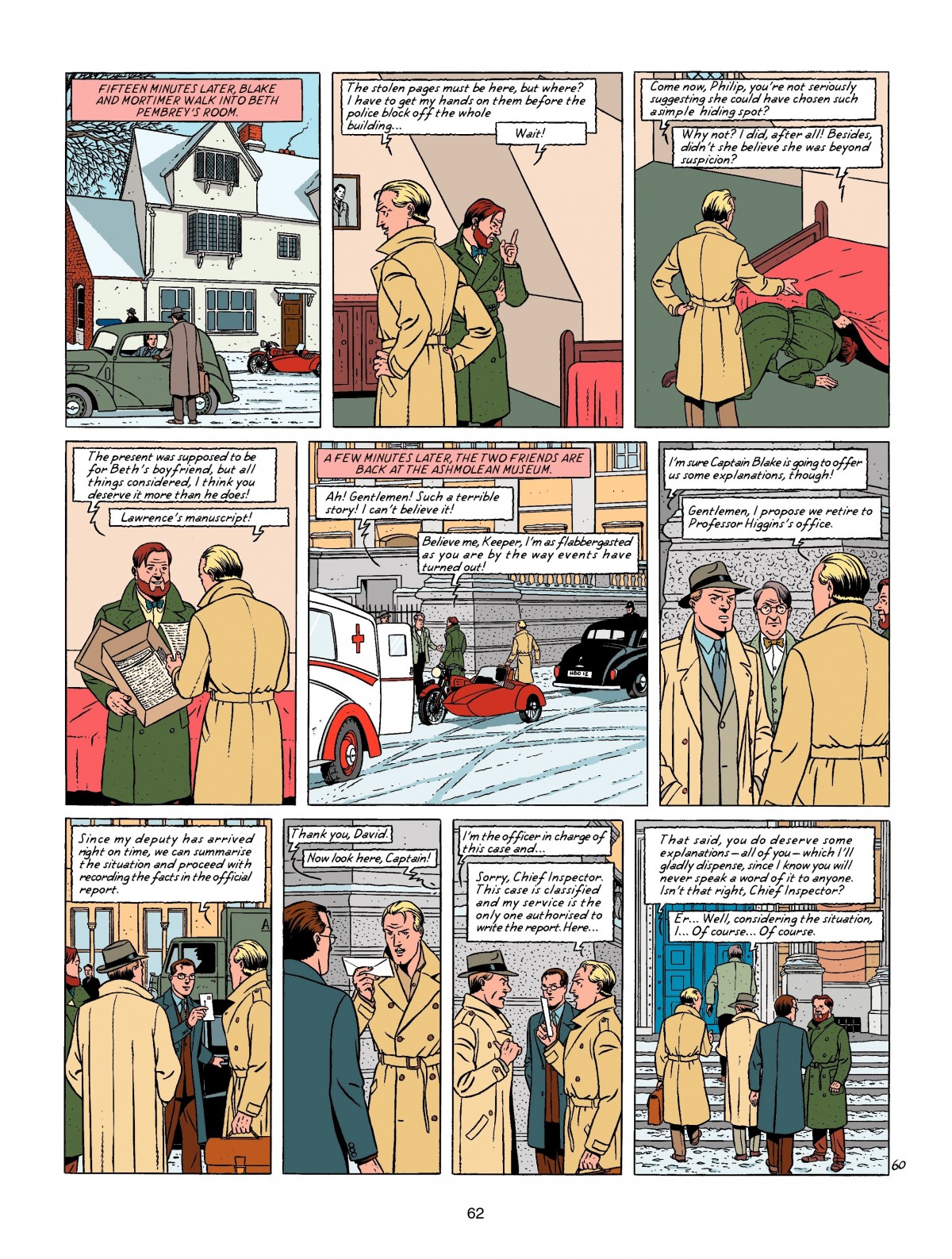 Read online Blake & Mortimer comic -  Issue #18 - 62