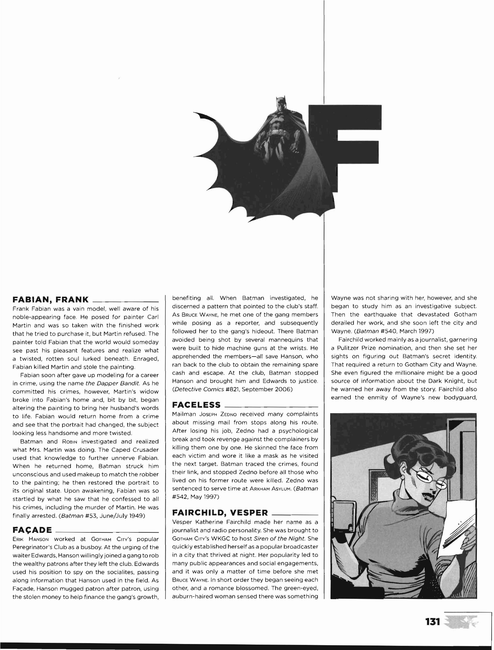 Read online The Essential Batman Encyclopedia comic -  Issue # TPB (Part 2) - 43