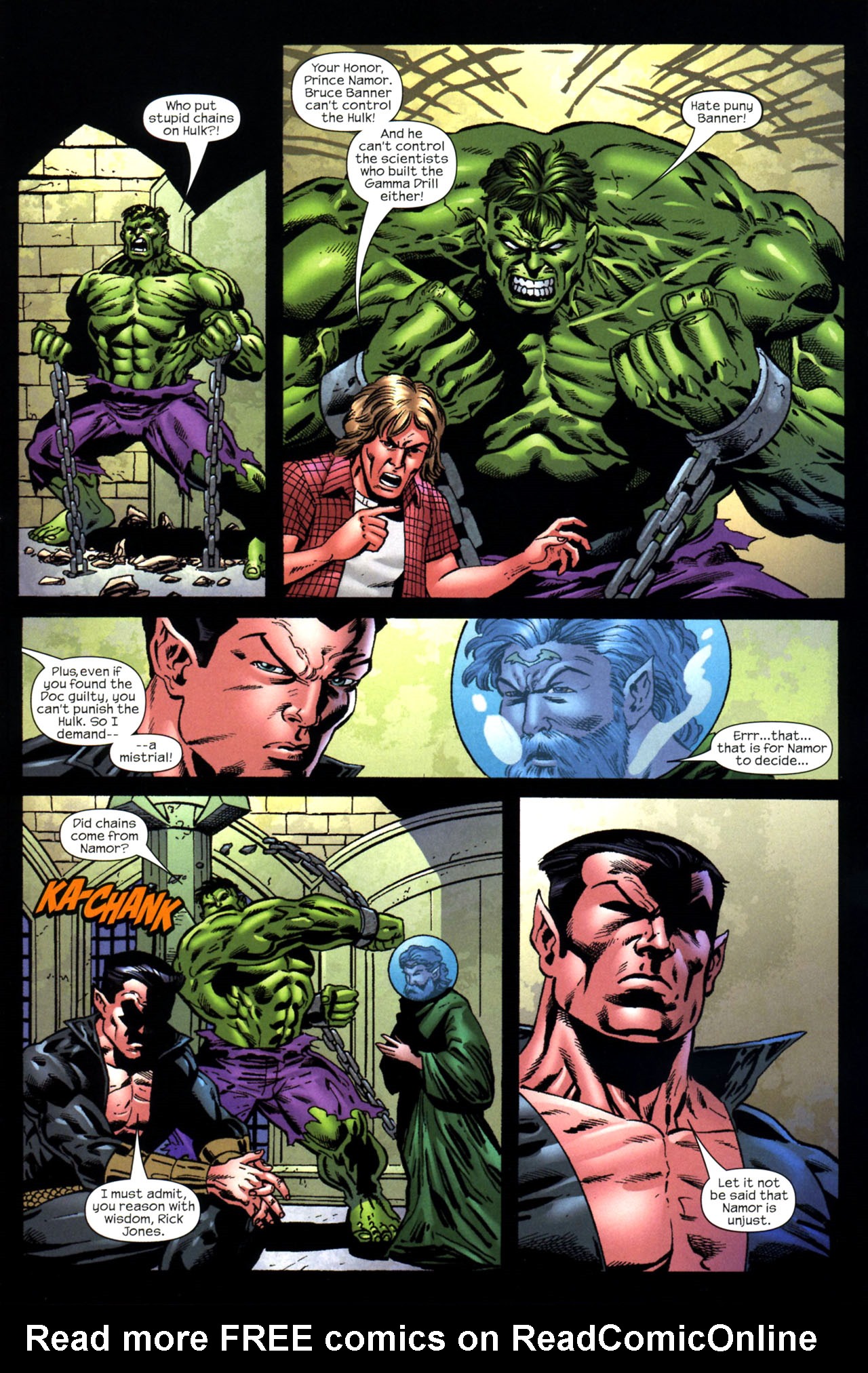 Read online Marvel Adventures Hulk comic -  Issue #6 - 19