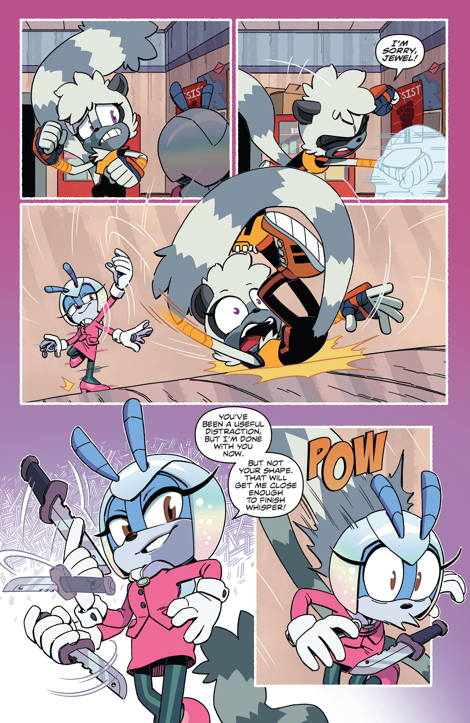 Read online Sonic the Hedgehog: Tangle & Whisper comic -  Issue #4 - 13