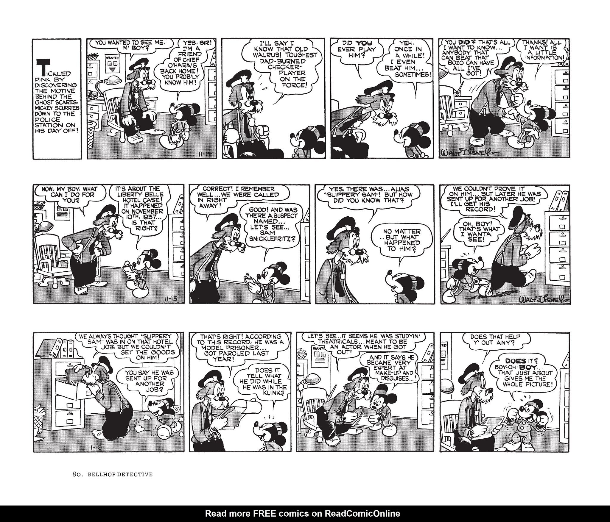 Read online Walt Disney's Mickey Mouse by Floyd Gottfredson comic -  Issue # TPB 6 (Part 1) - 80