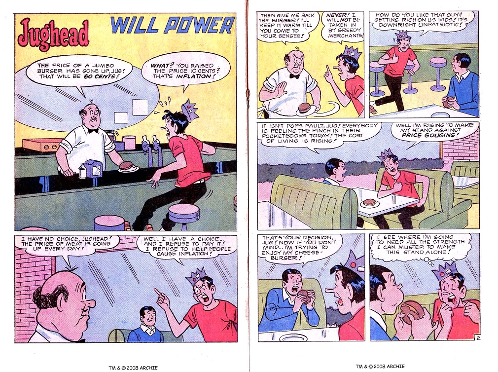 Read online Jughead (1965) comic -  Issue #185 - 11