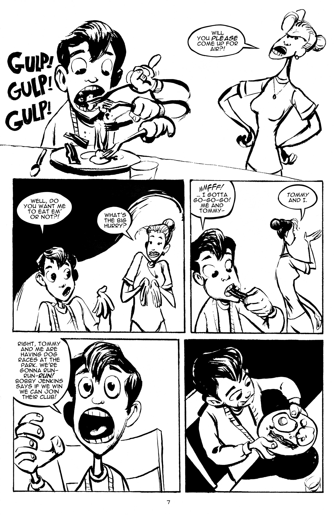 Read online Tommysaurus Rex comic -  Issue # TPB - 8