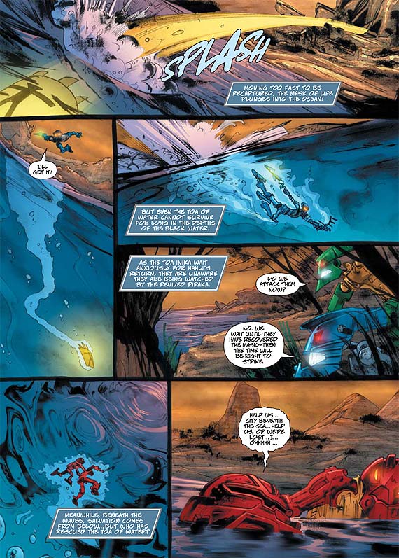 Read online Bionicle: Ignition comic -  Issue #6 - 2