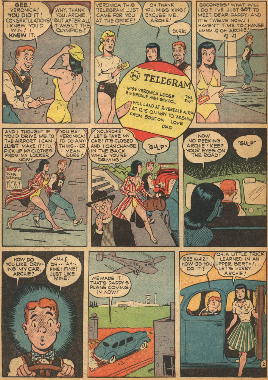 Read online Pep Comics comic -  Issue #31 - 56