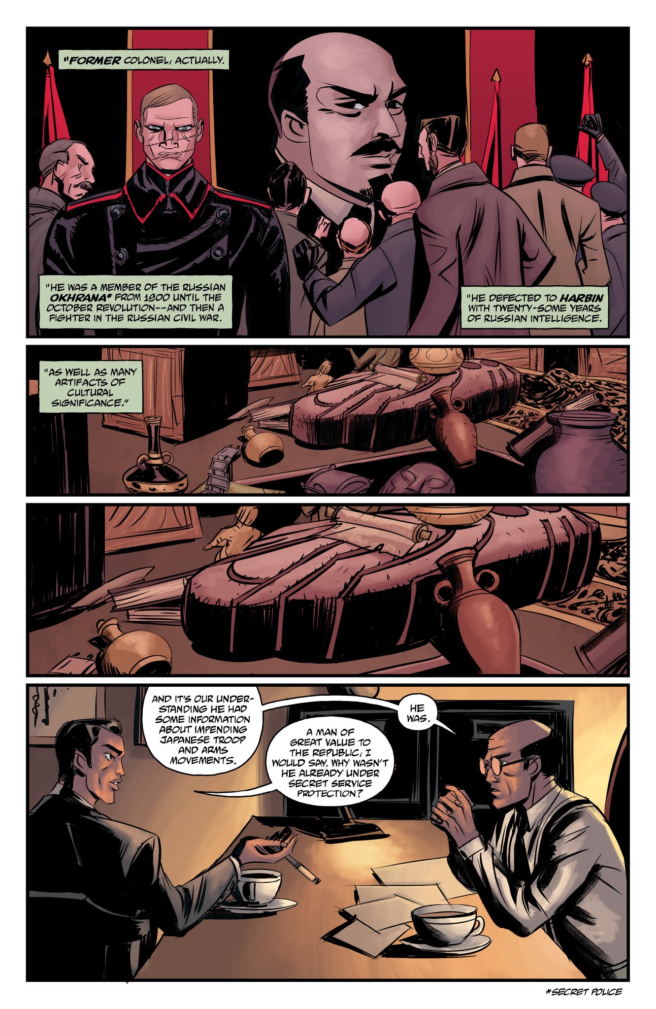 Read online Crimson Lotus comic -  Issue #1 - 21