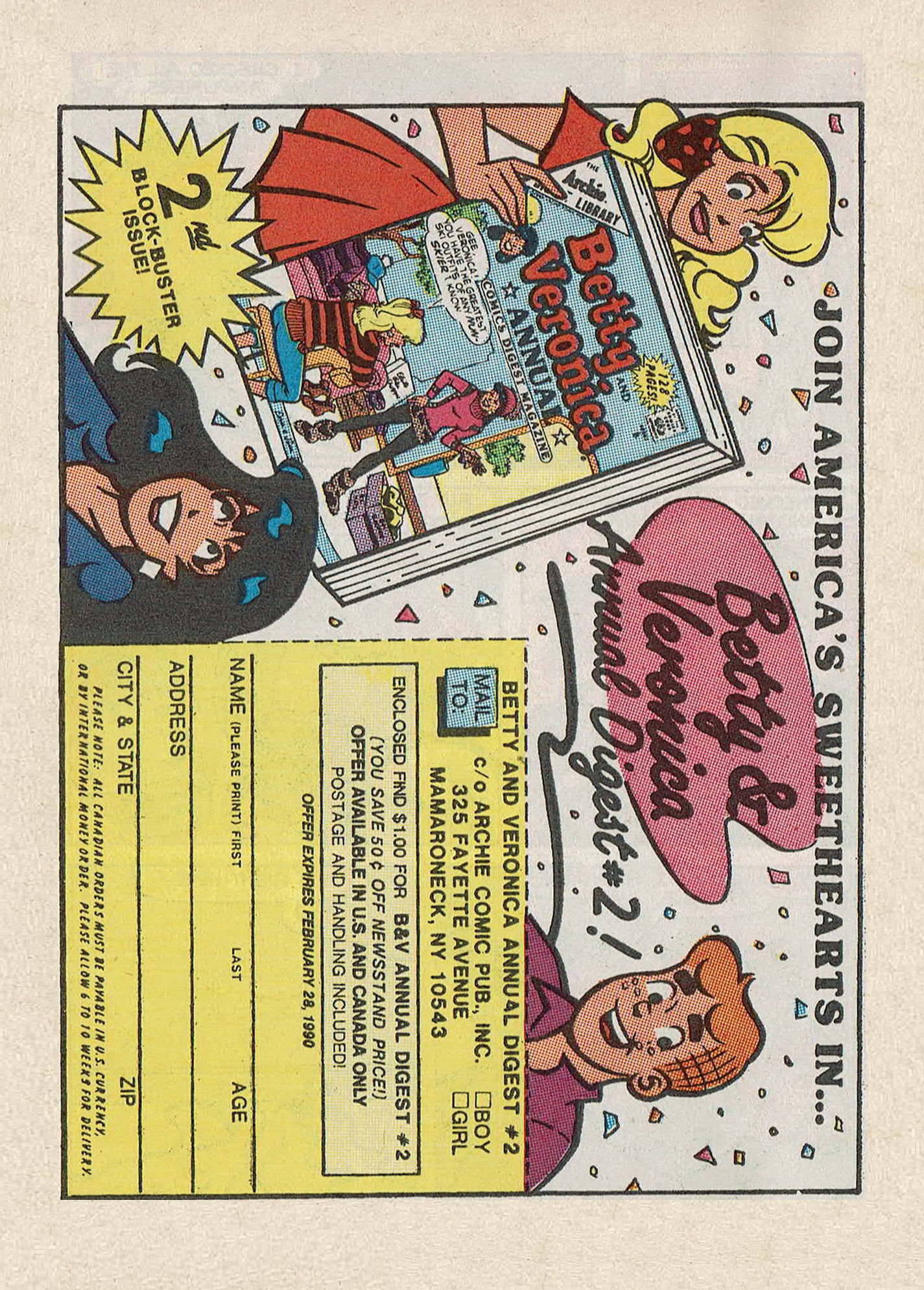 Read online Jughead Jones Comics Digest comic -  Issue #60 - 108