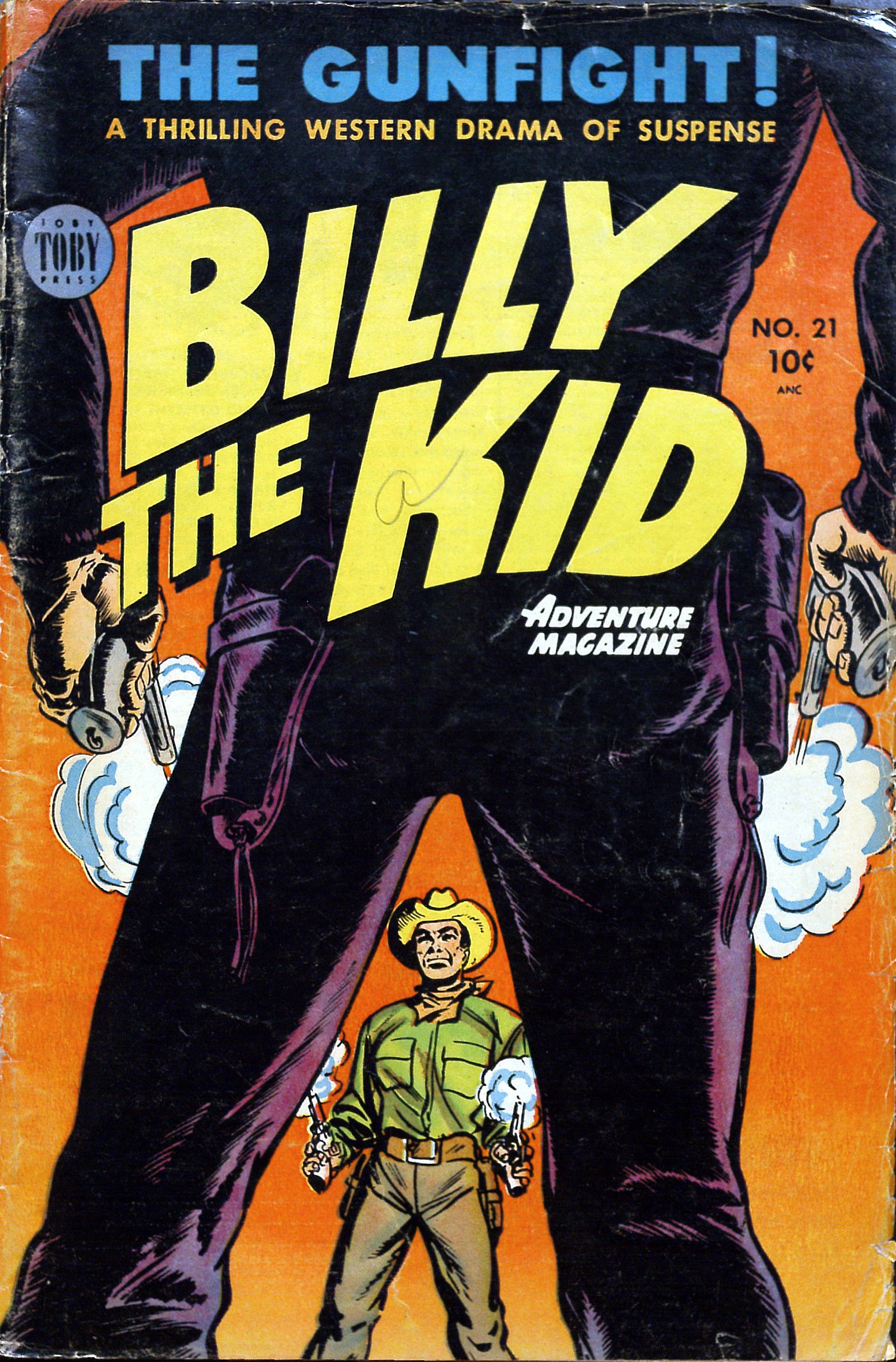 Read online Billy the Kid Adventure Magazine comic -  Issue #21 - 1