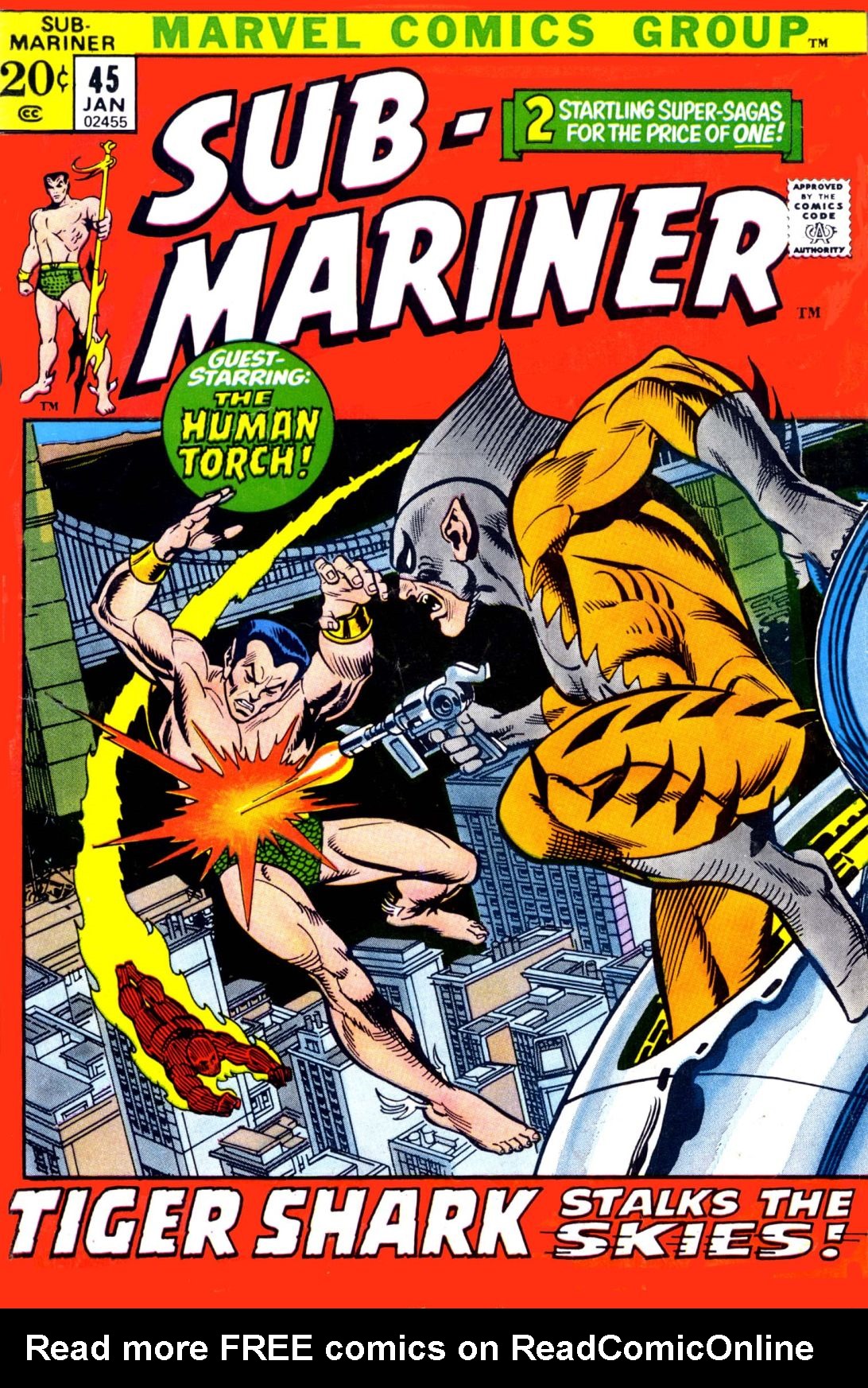 Read online The Sub-Mariner comic -  Issue #45 - 1