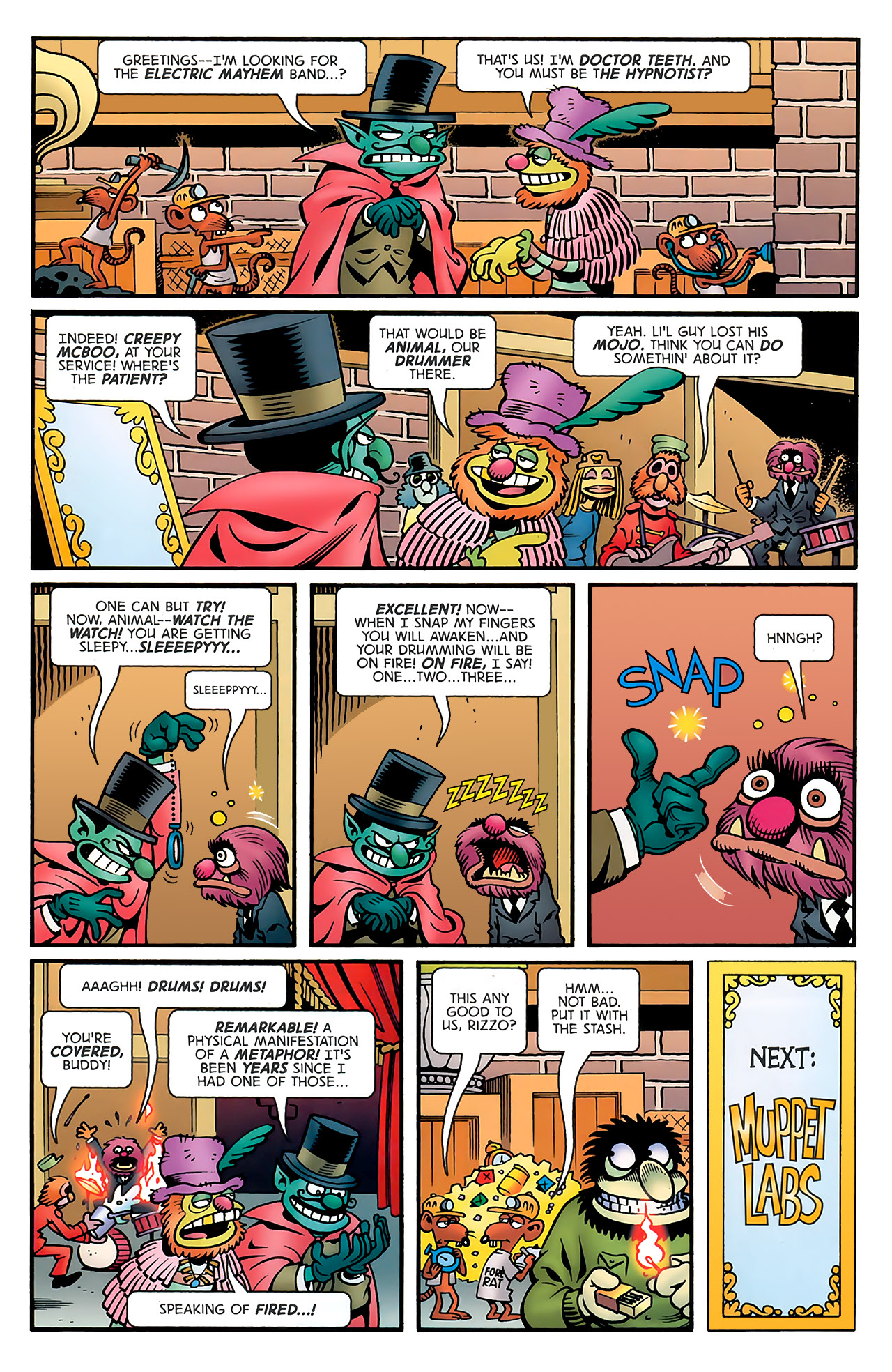 Read online The Muppet Show: The Treasure of Peg-Leg Wilson comic -  Issue #2 - 9