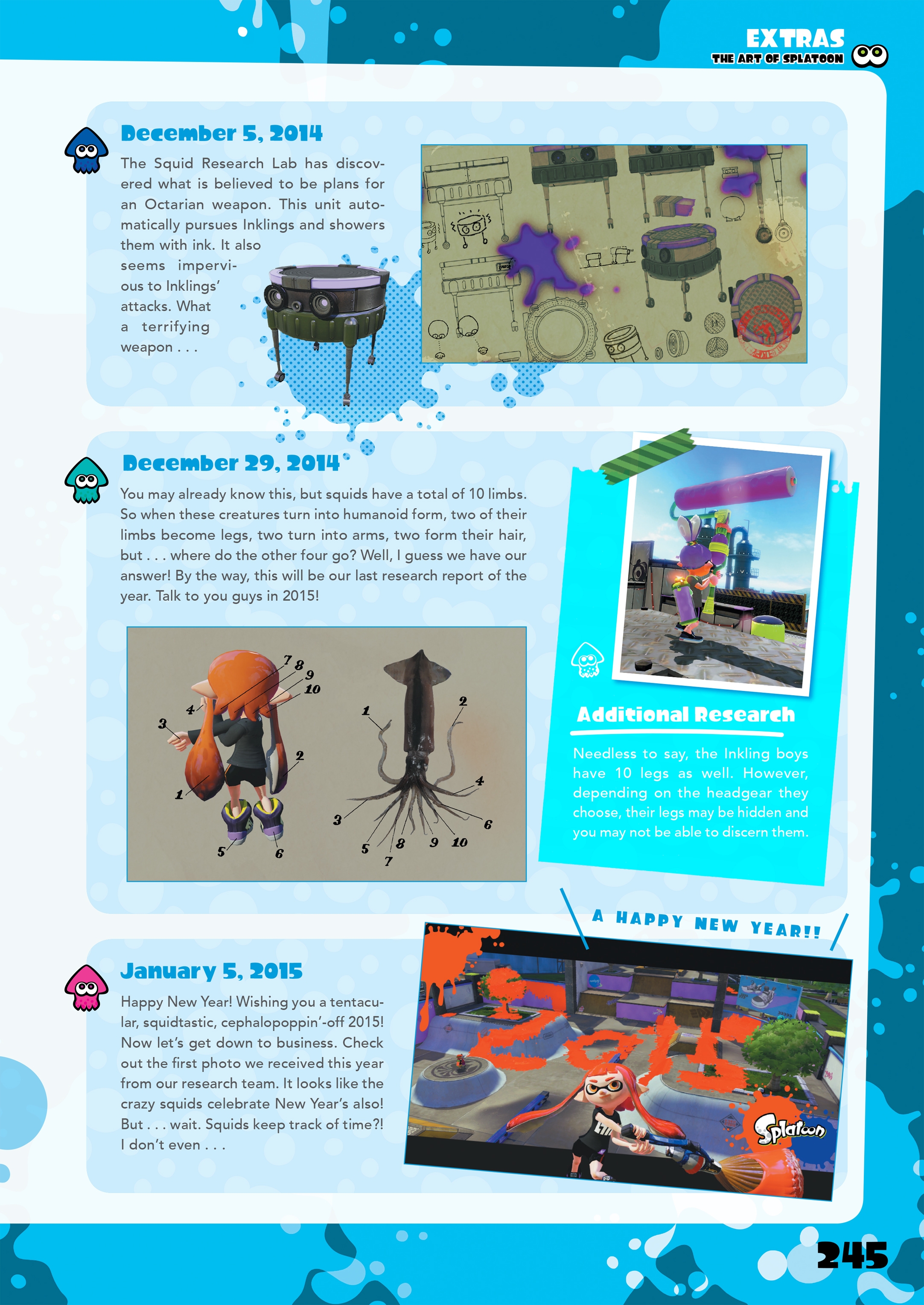 Read online The Art of Splatoon comic -  Issue # TPB (Part 3) - 15