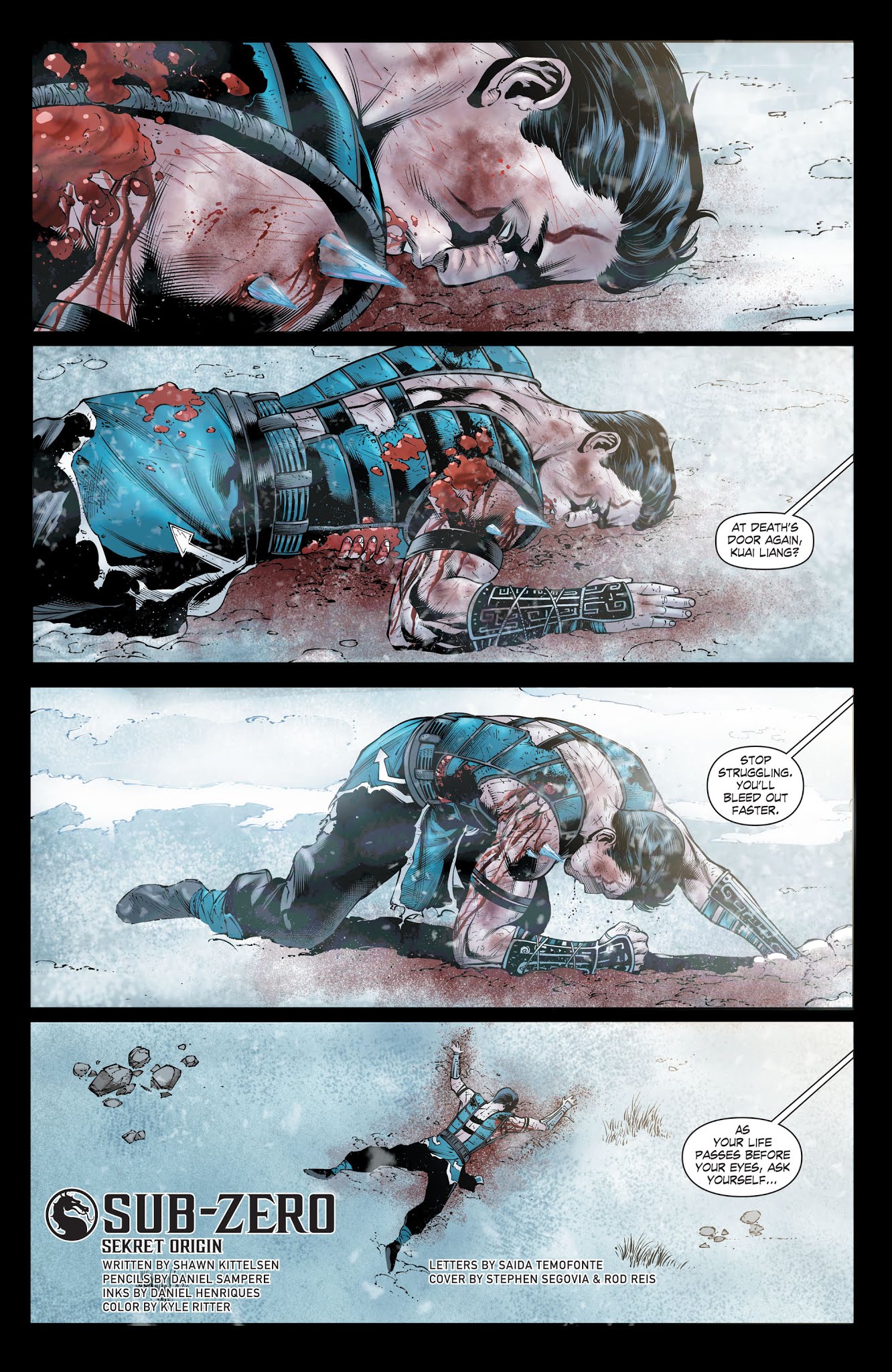 Read online Mortal Kombat X [I] comic -  Issue # _TPB 2 - 37