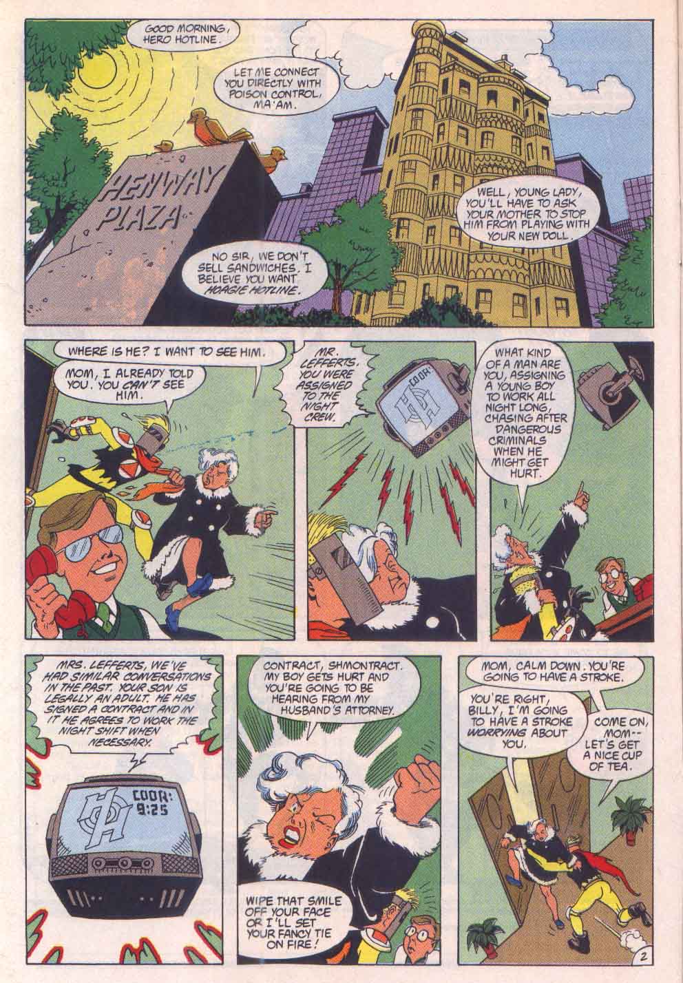 Read online Hero Hotline comic -  Issue #2 - 3