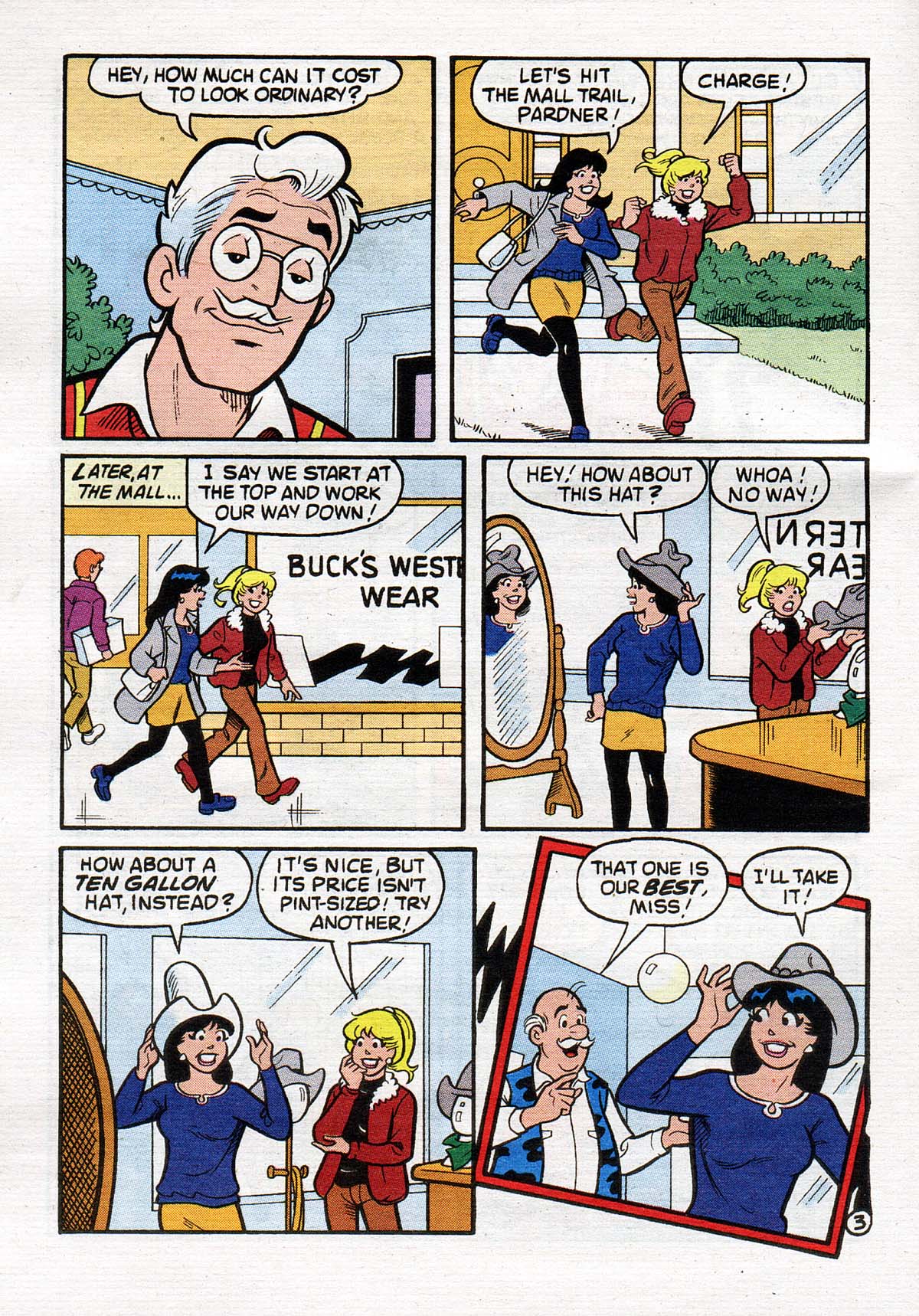 Read online Betty and Veronica Digest Magazine comic -  Issue #146 - 31