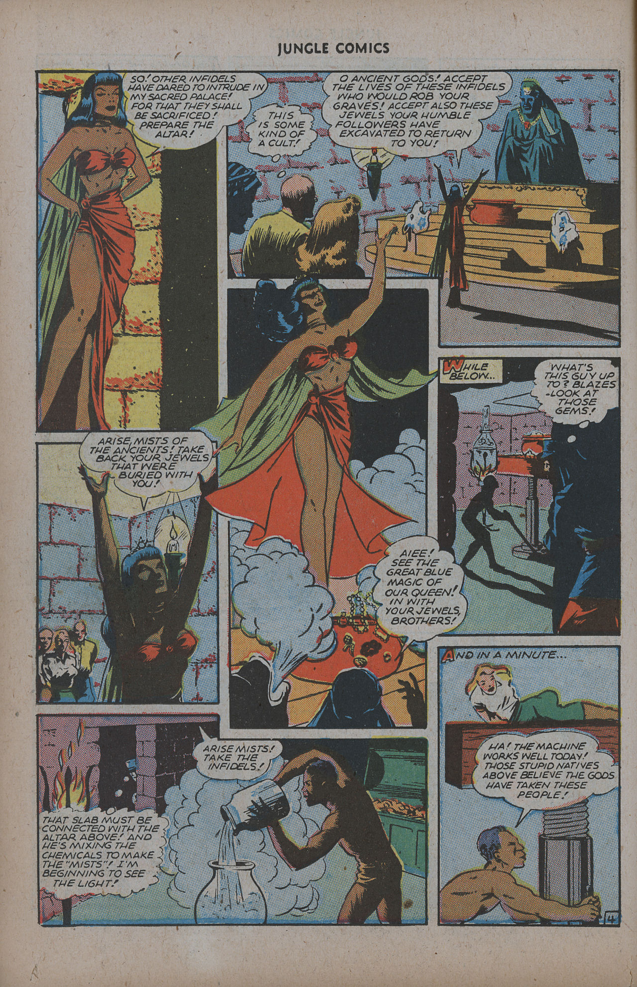 Read online Jungle Comics comic -  Issue #71 - 16