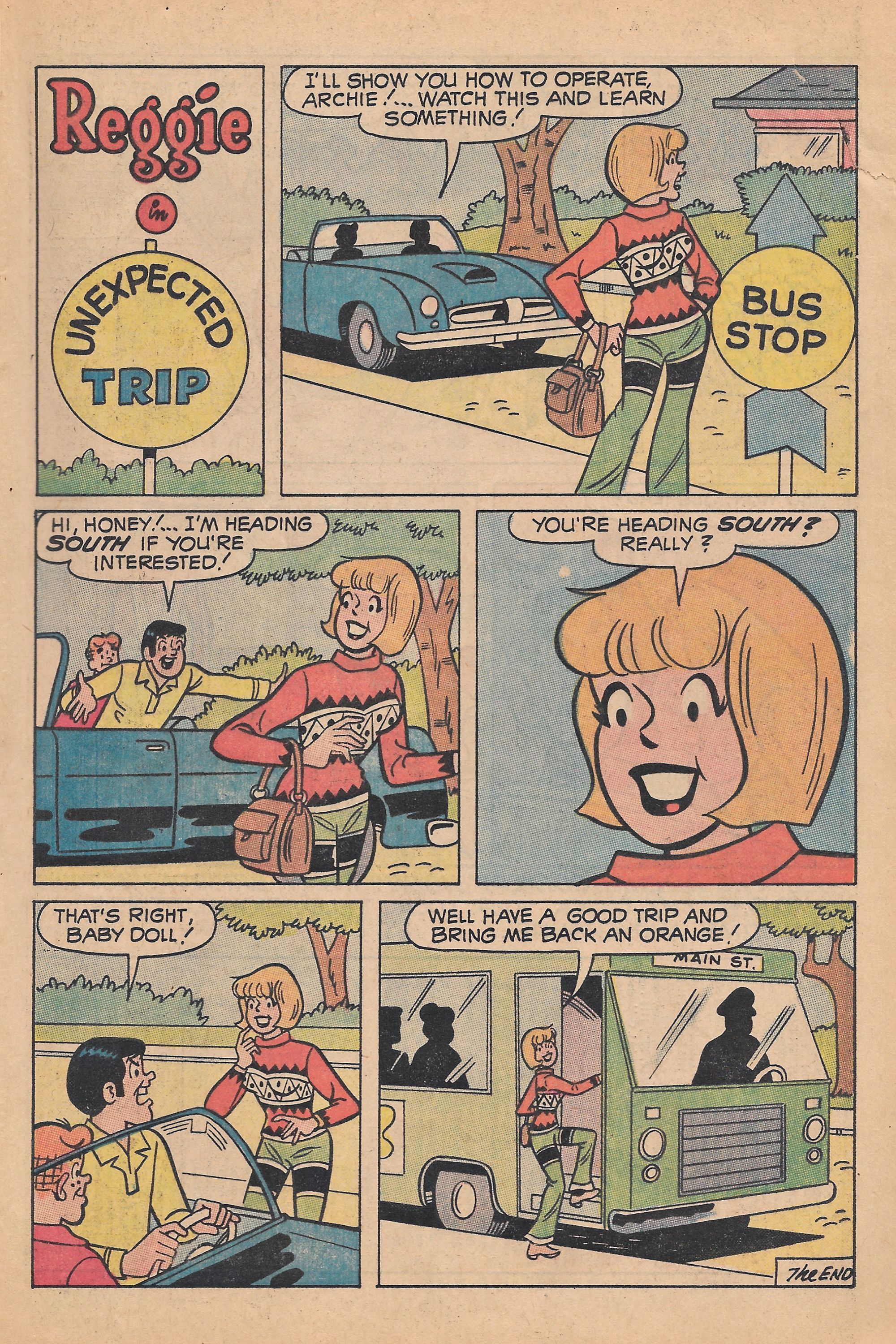 Read online Reggie's Wise Guy Jokes comic -  Issue #12 - 57