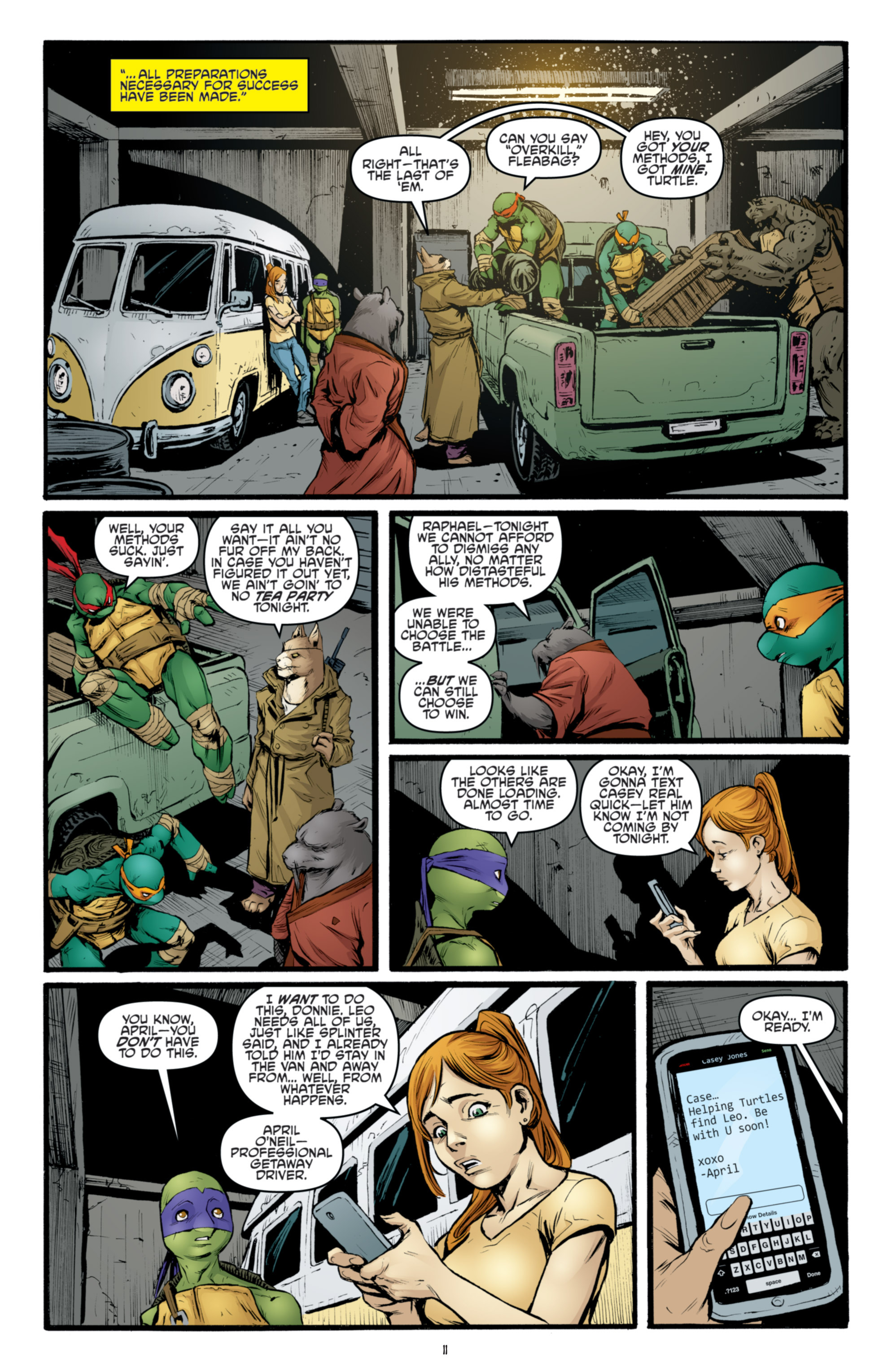 Read online Teenage Mutant Ninja Turtles (2011) comic -  Issue #27 - 16