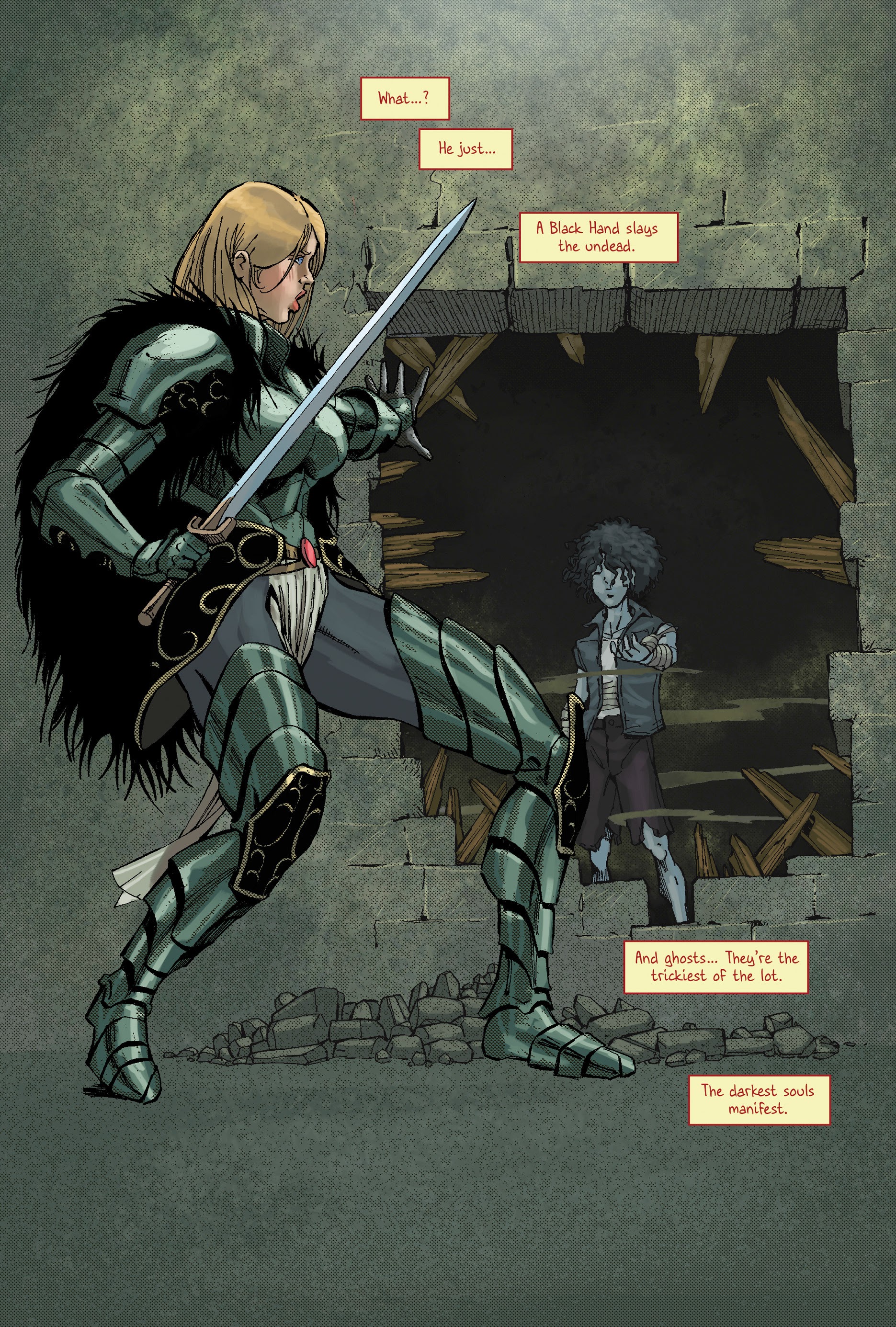 Read online The Black Hand comic -  Issue #3 - 6