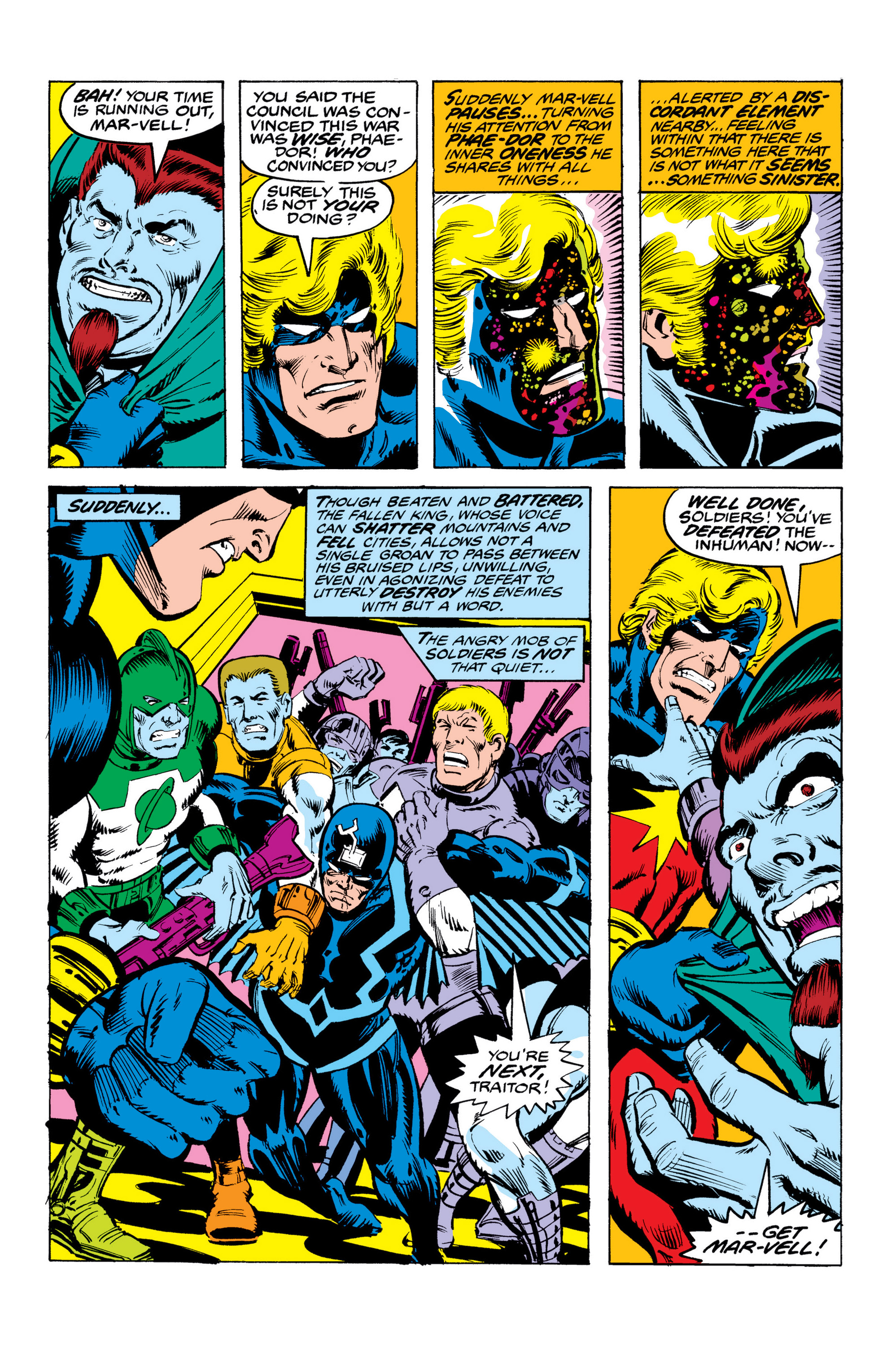 Read online Marvel Masterworks: The Inhumans comic -  Issue # TPB 2 (Part 3) - 41