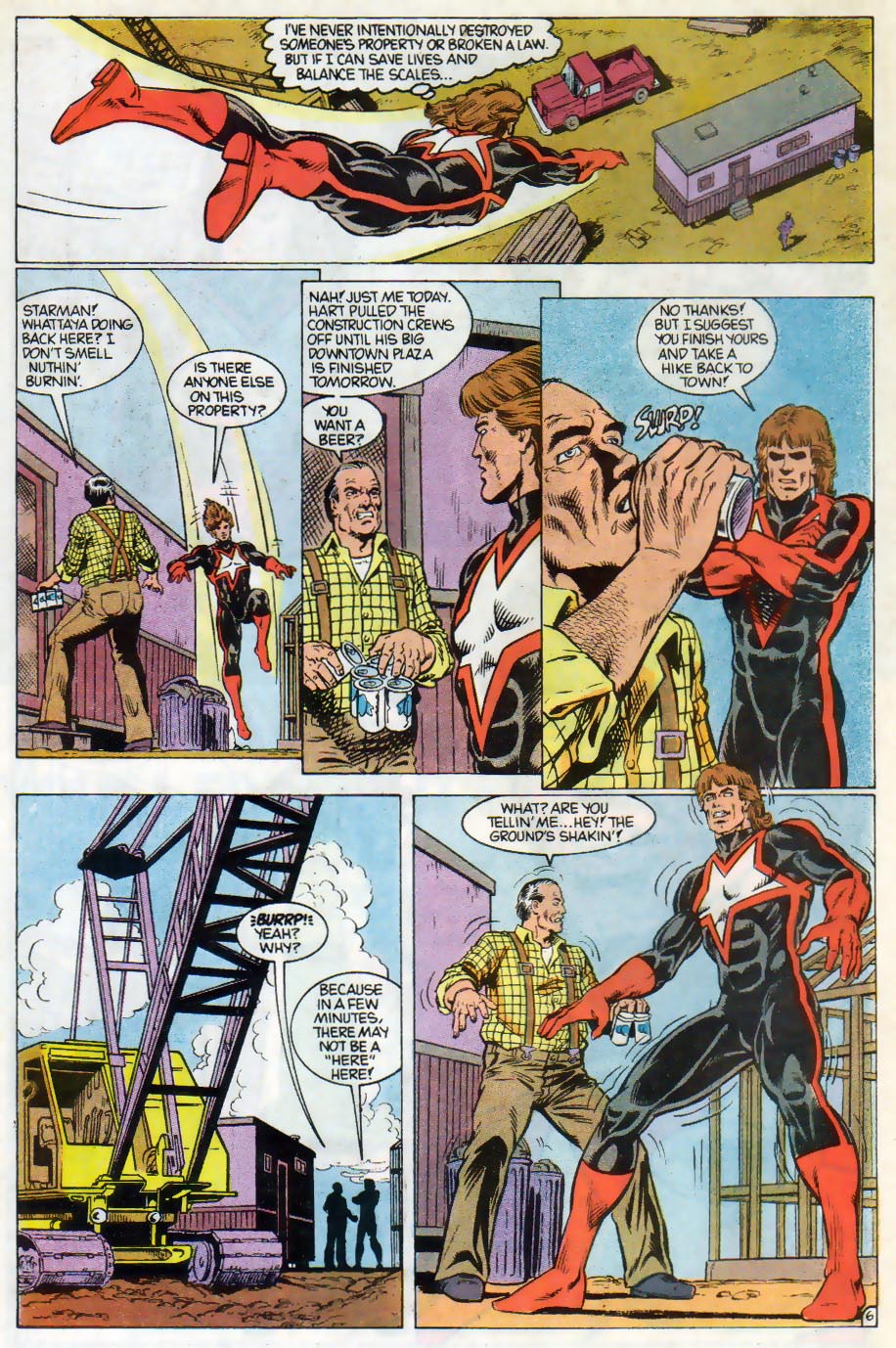 Read online Starman (1988) comic -  Issue #33 - 7