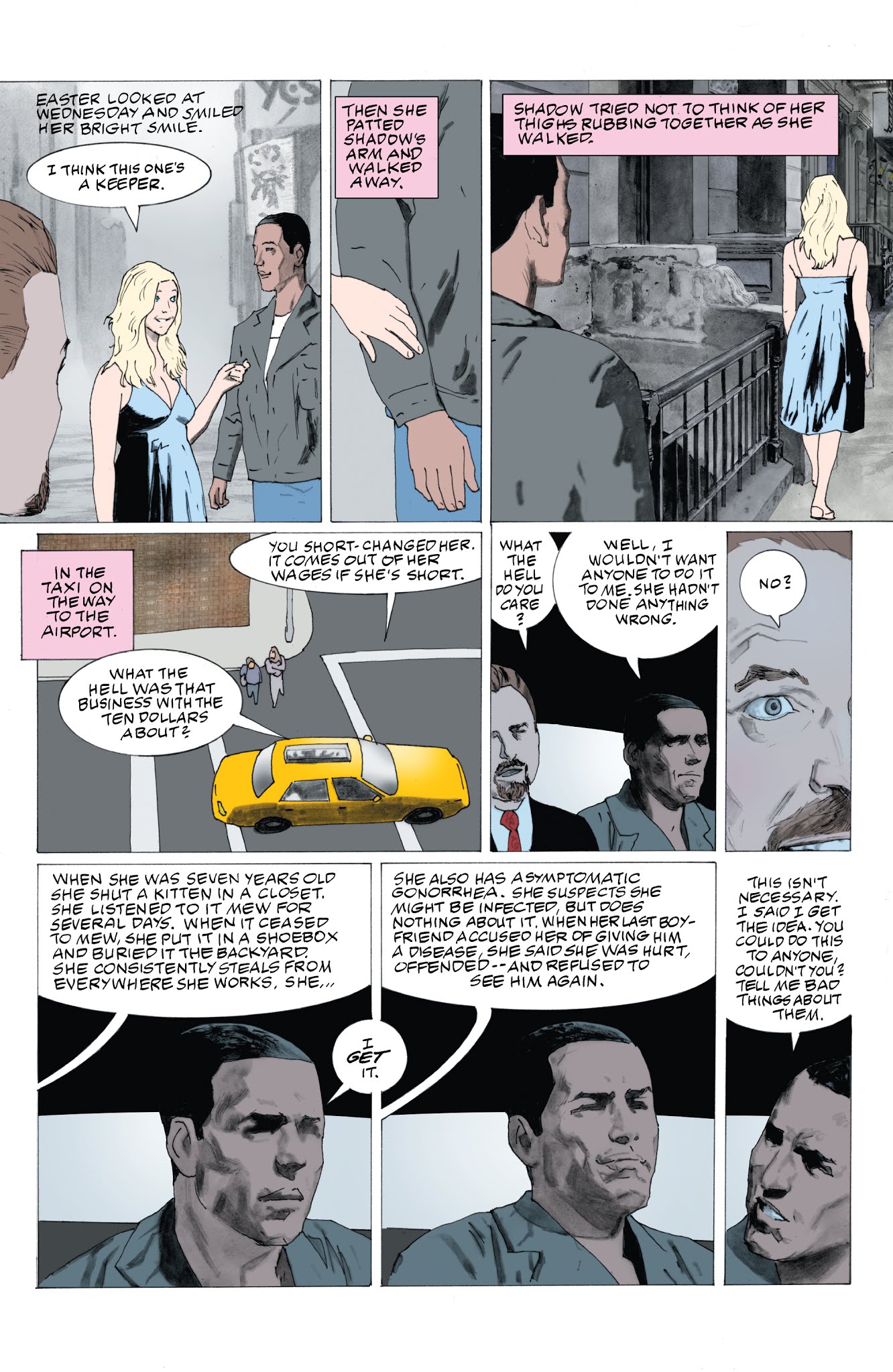 Read online American Gods: My Ainsel comic -  Issue #4 - 21