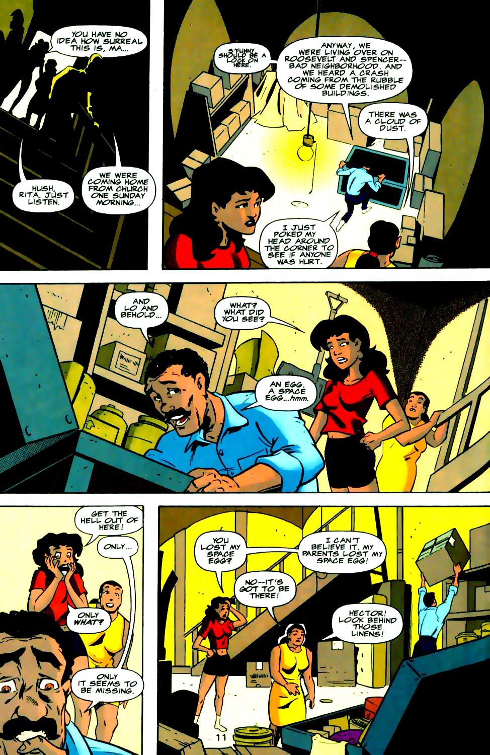 Read online Young Heroes in Love comic -  Issue #15 - 13