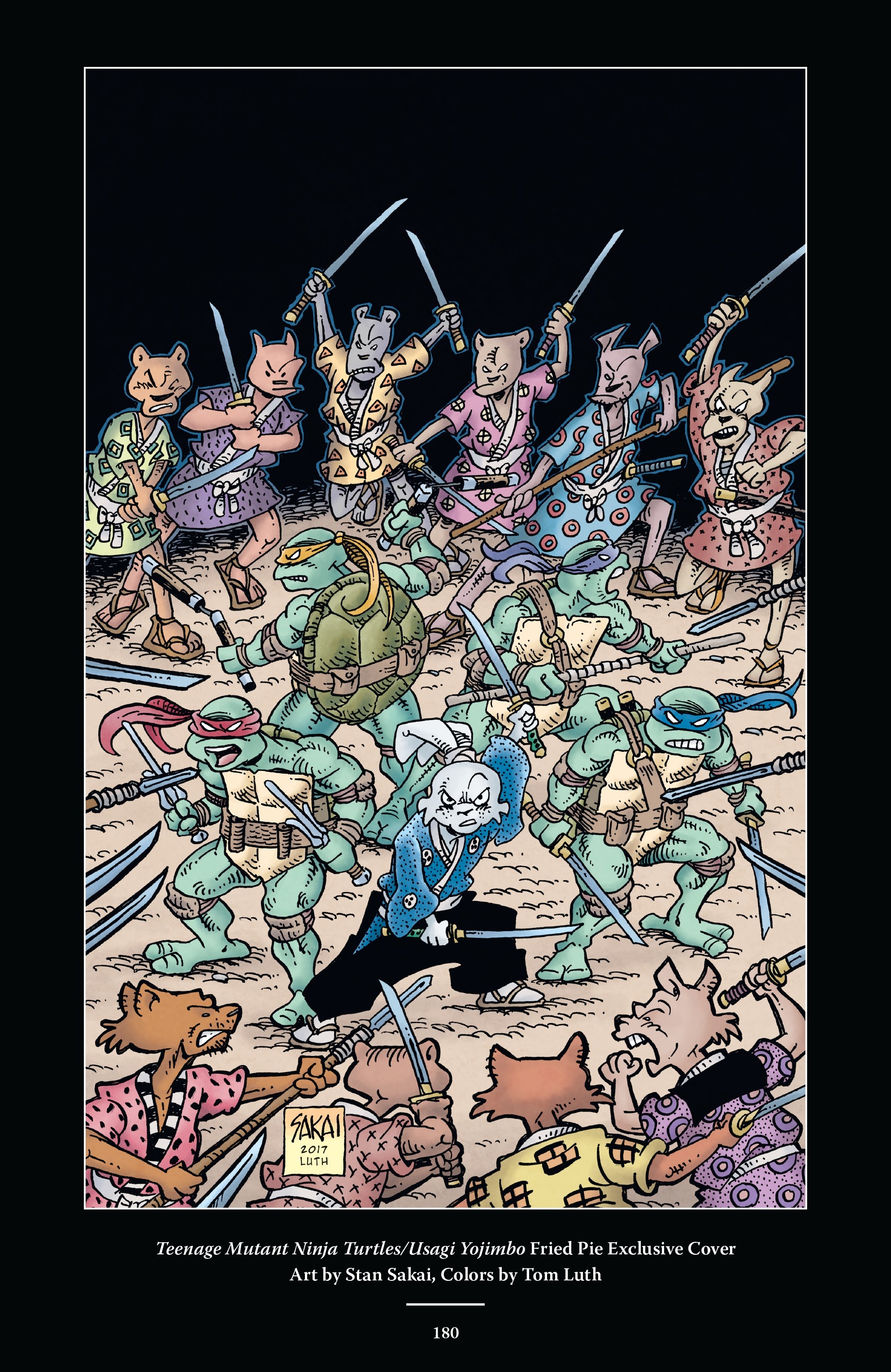 Read online Usagi Yojimbo/Teenage Mutant Ninja Turtles: The Complete Collection comic -  Issue # TPB (Part 2) - 71