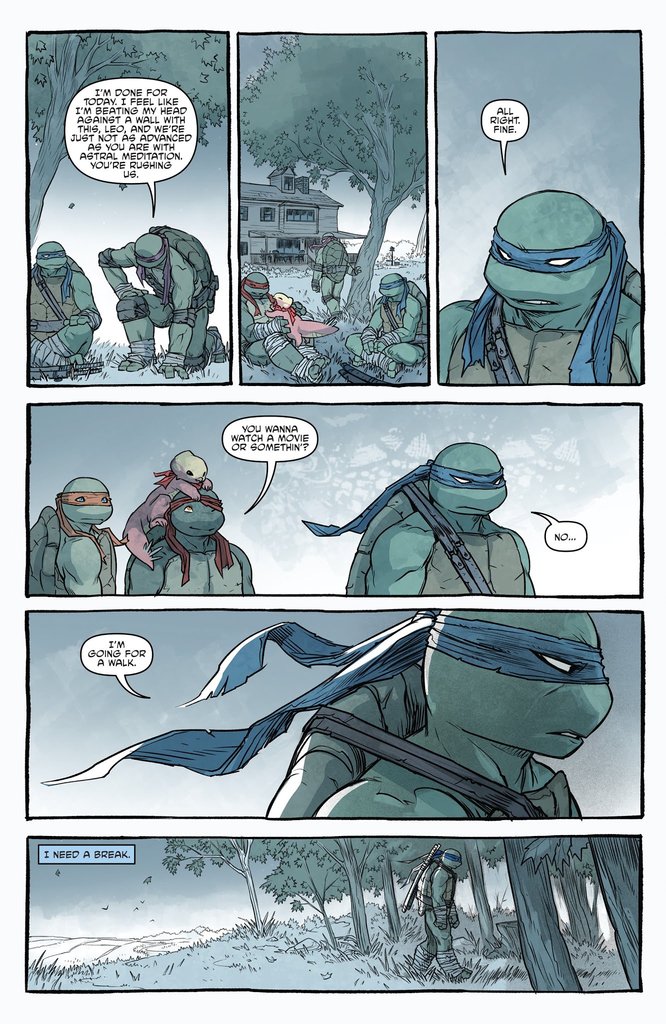 Read online Teenage Mutant Ninja Turtles: Macro-Series comic -  Issue #3 - 5